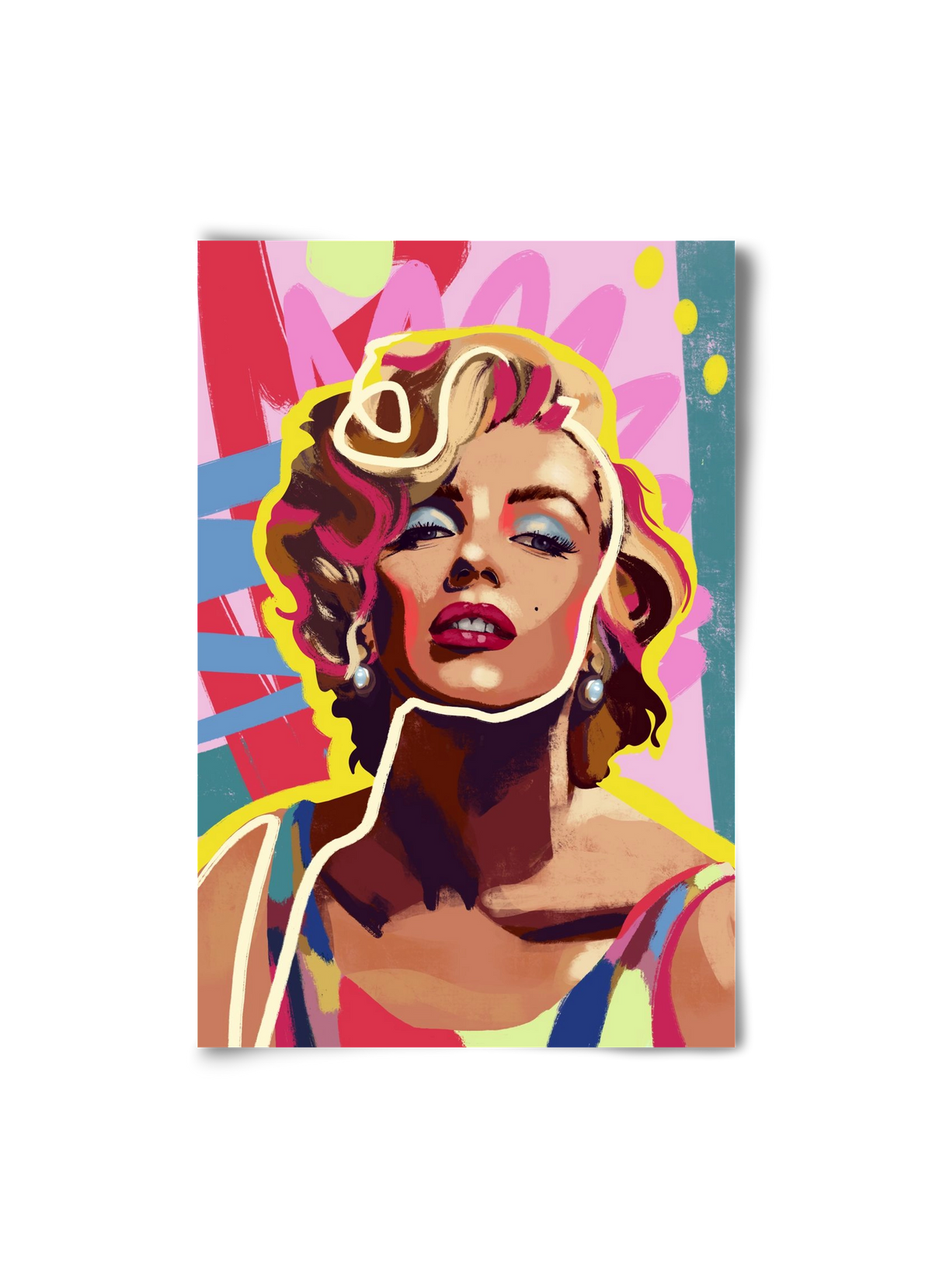 Marilyn, 20x30 cm, Keret nélkül