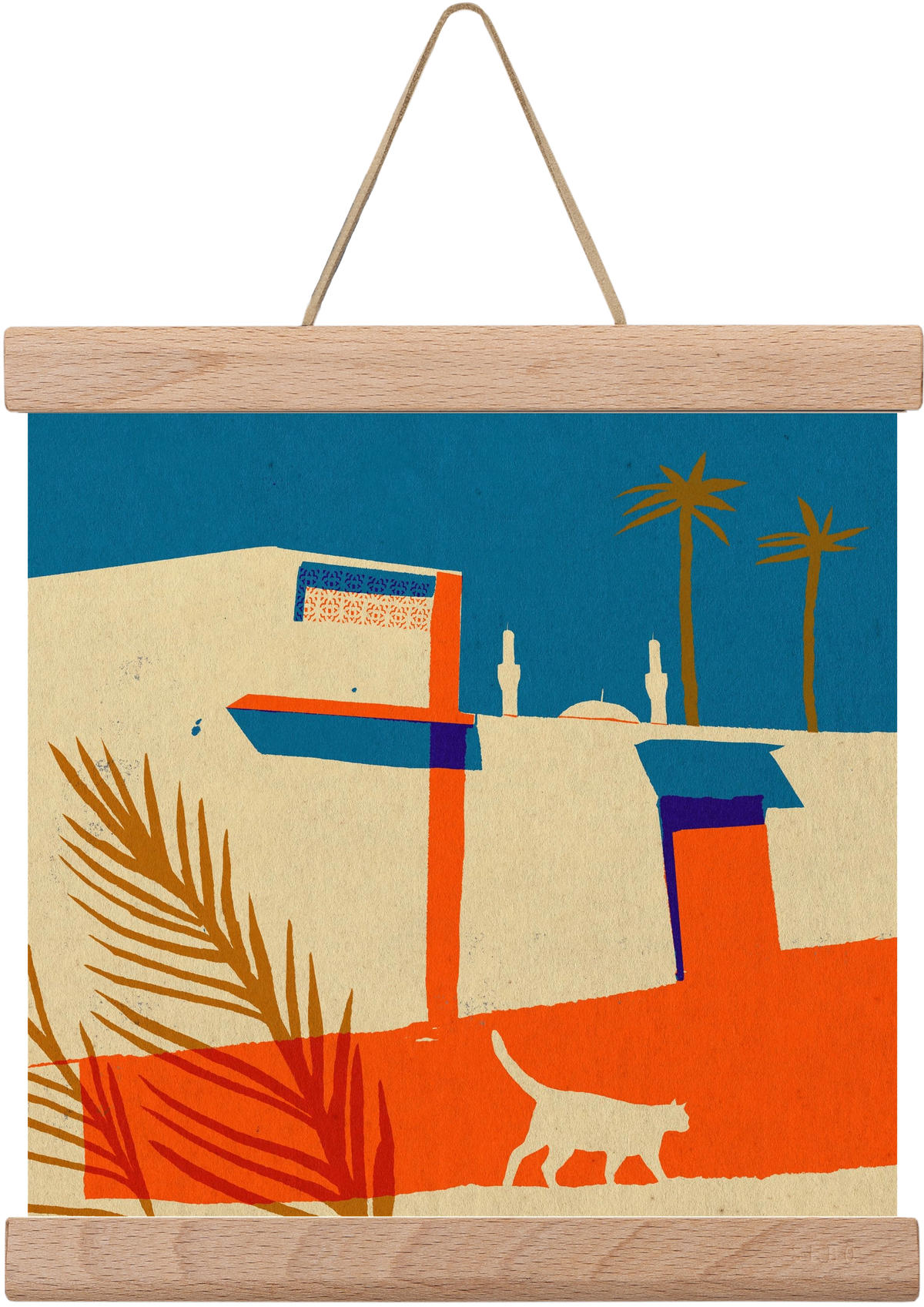 Dubai, 20x20 cm (20x20 cm), Tölgy akasztó