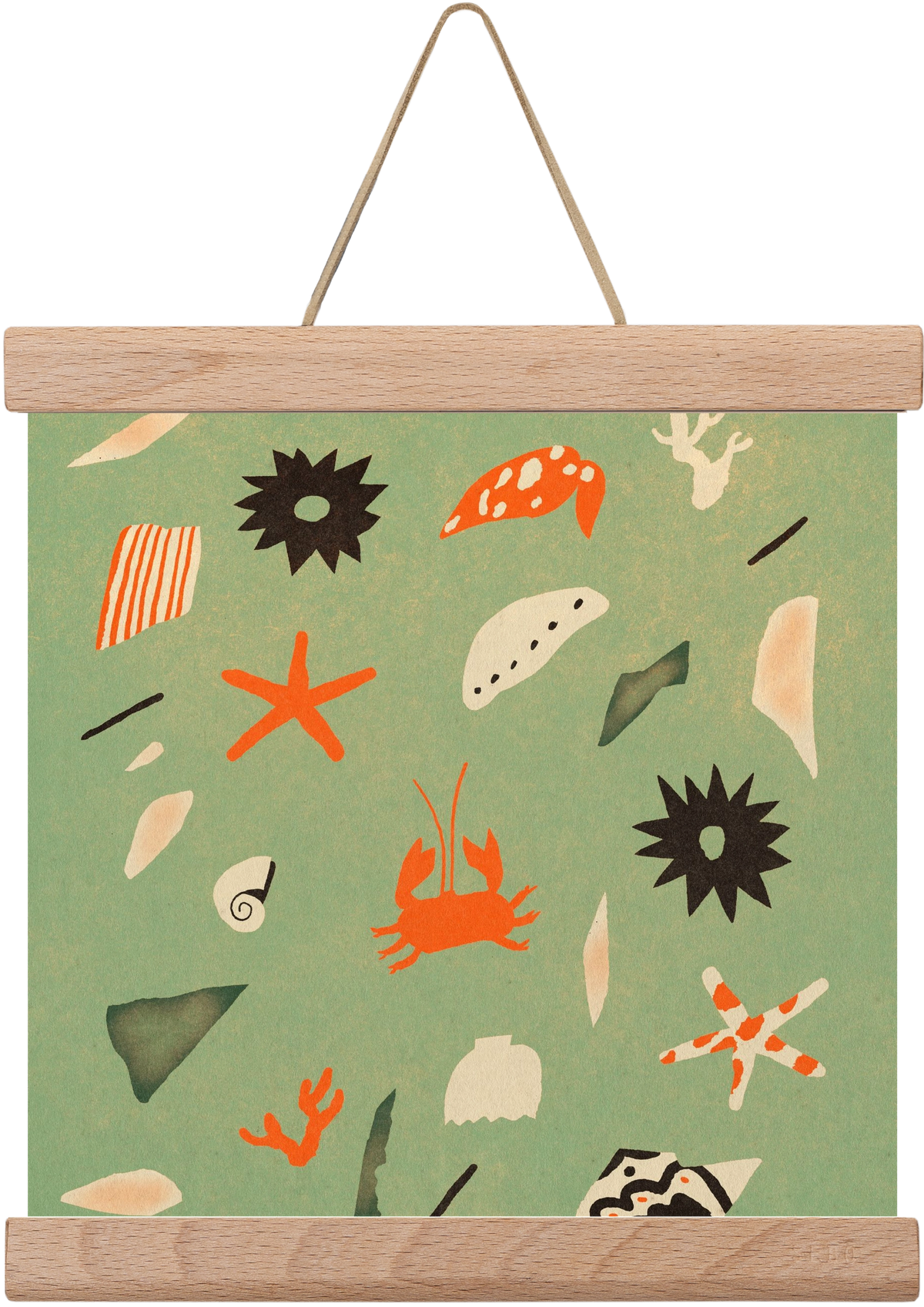 Sealife, 20x20 cm (20x20 cm), Tölgy akasztó