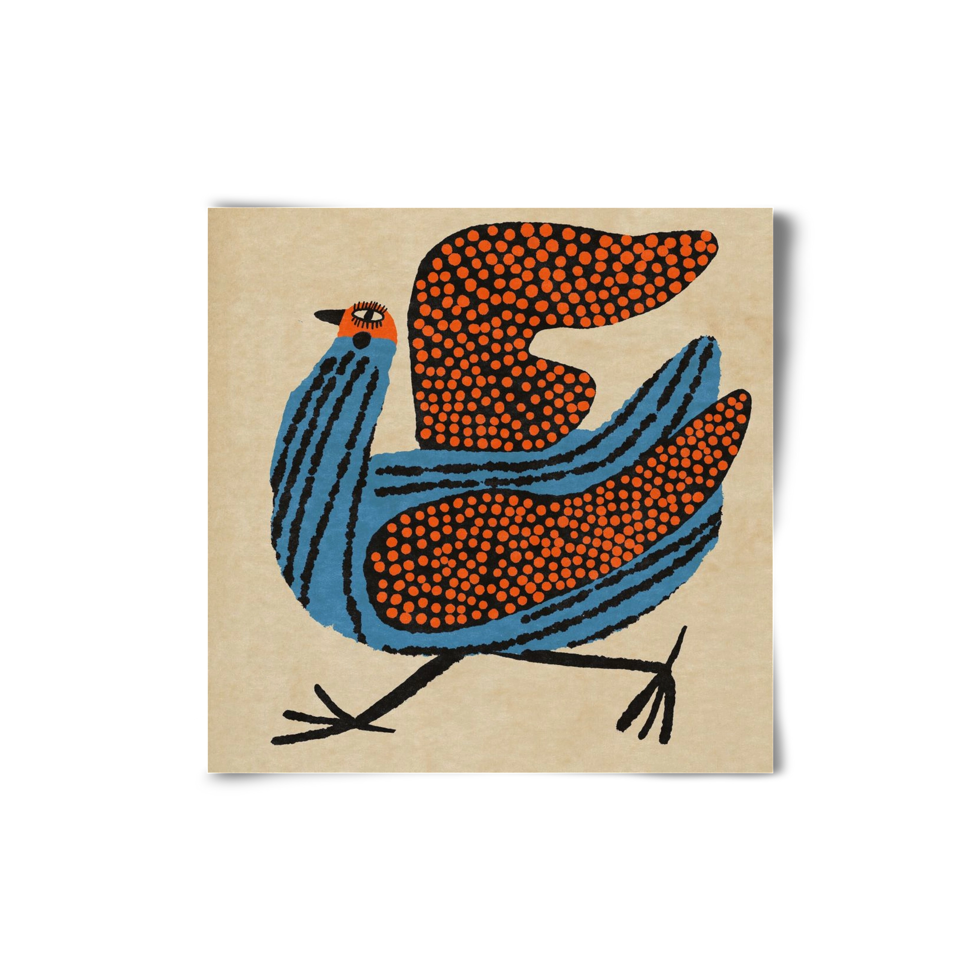 Magic bird, 20x20 cm, Keret nélkül