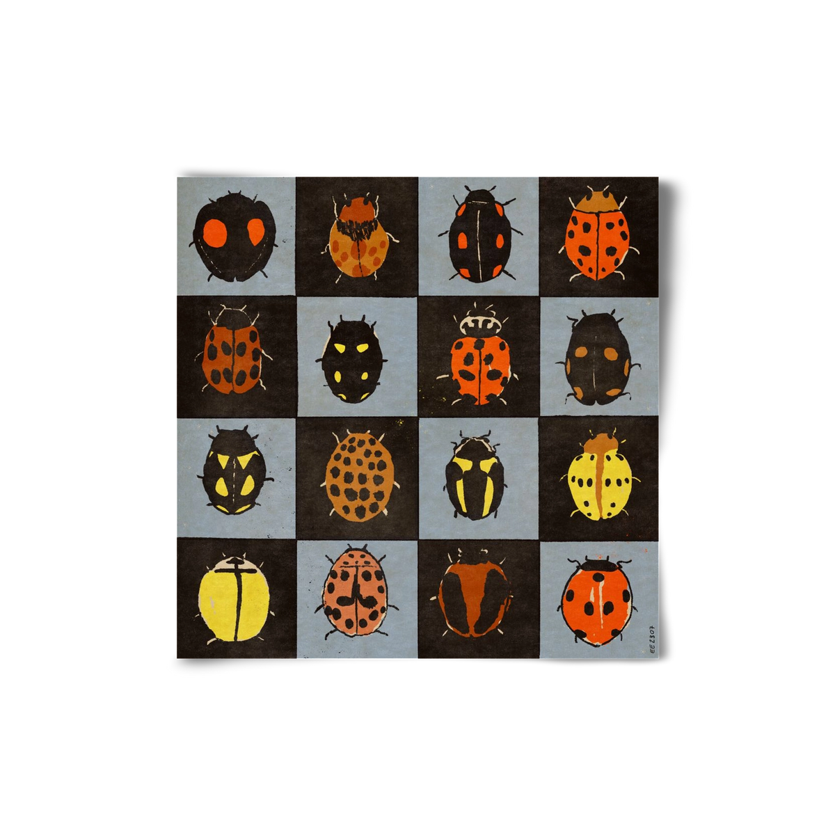 Ladybug bingo, 20x20 cm, Keret nélkül