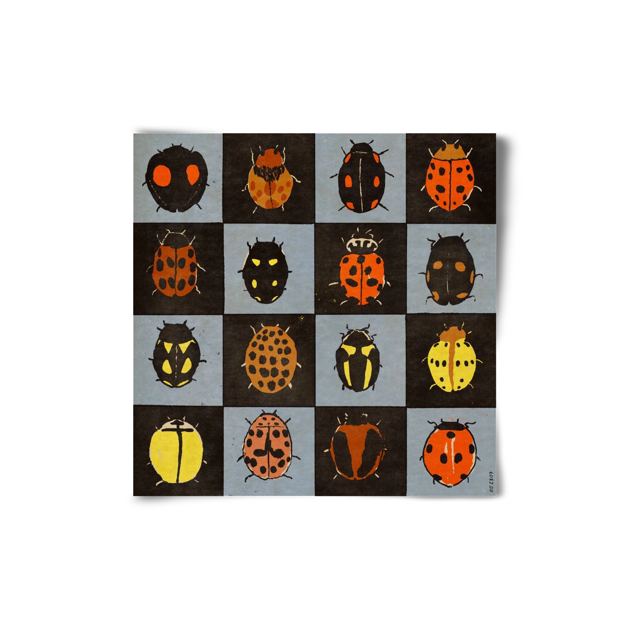 Ladybug bingo, 20x20 cm, Keret nélkül