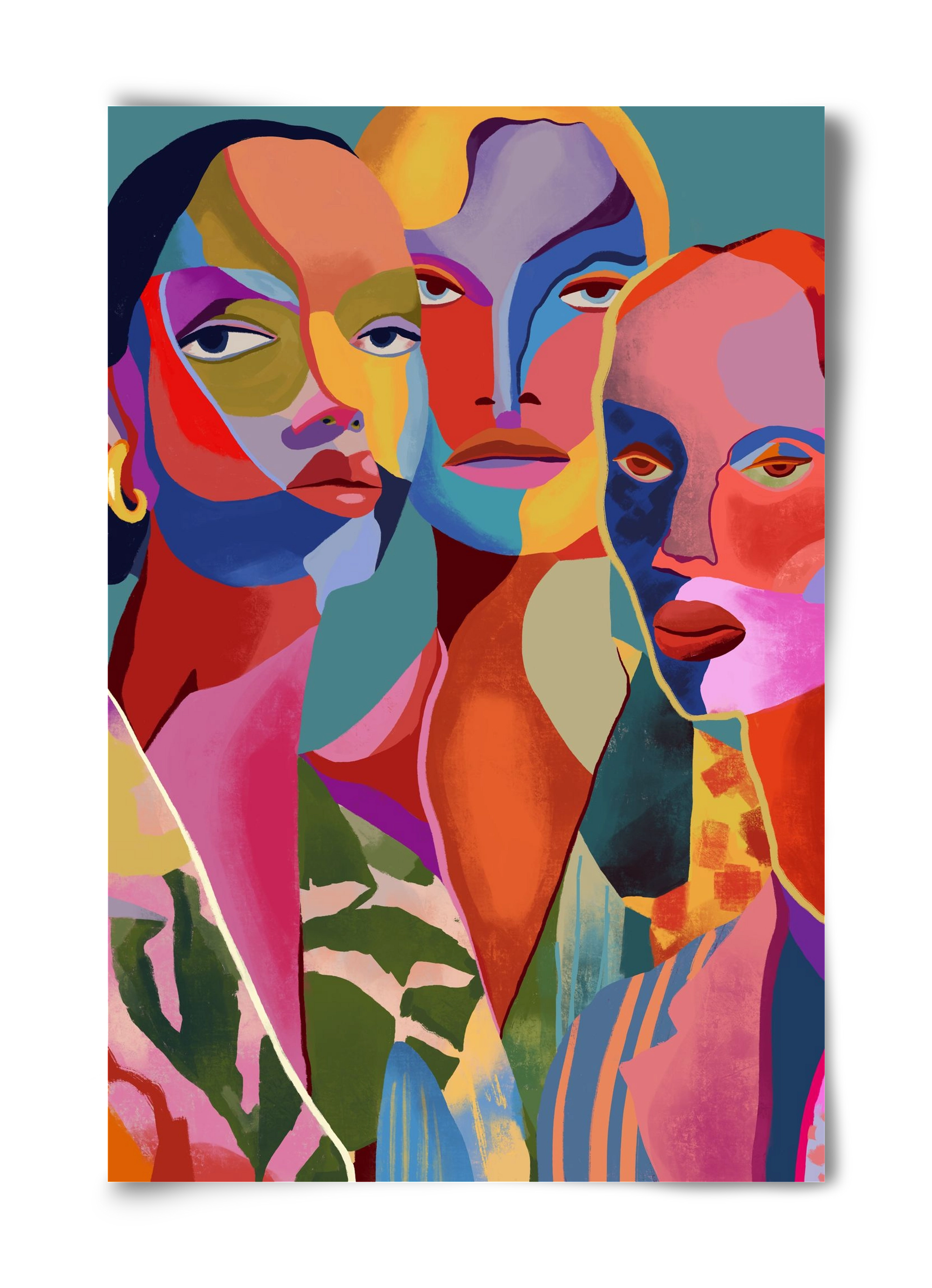 Le Regard, 40x60 cm, Keret nélkül