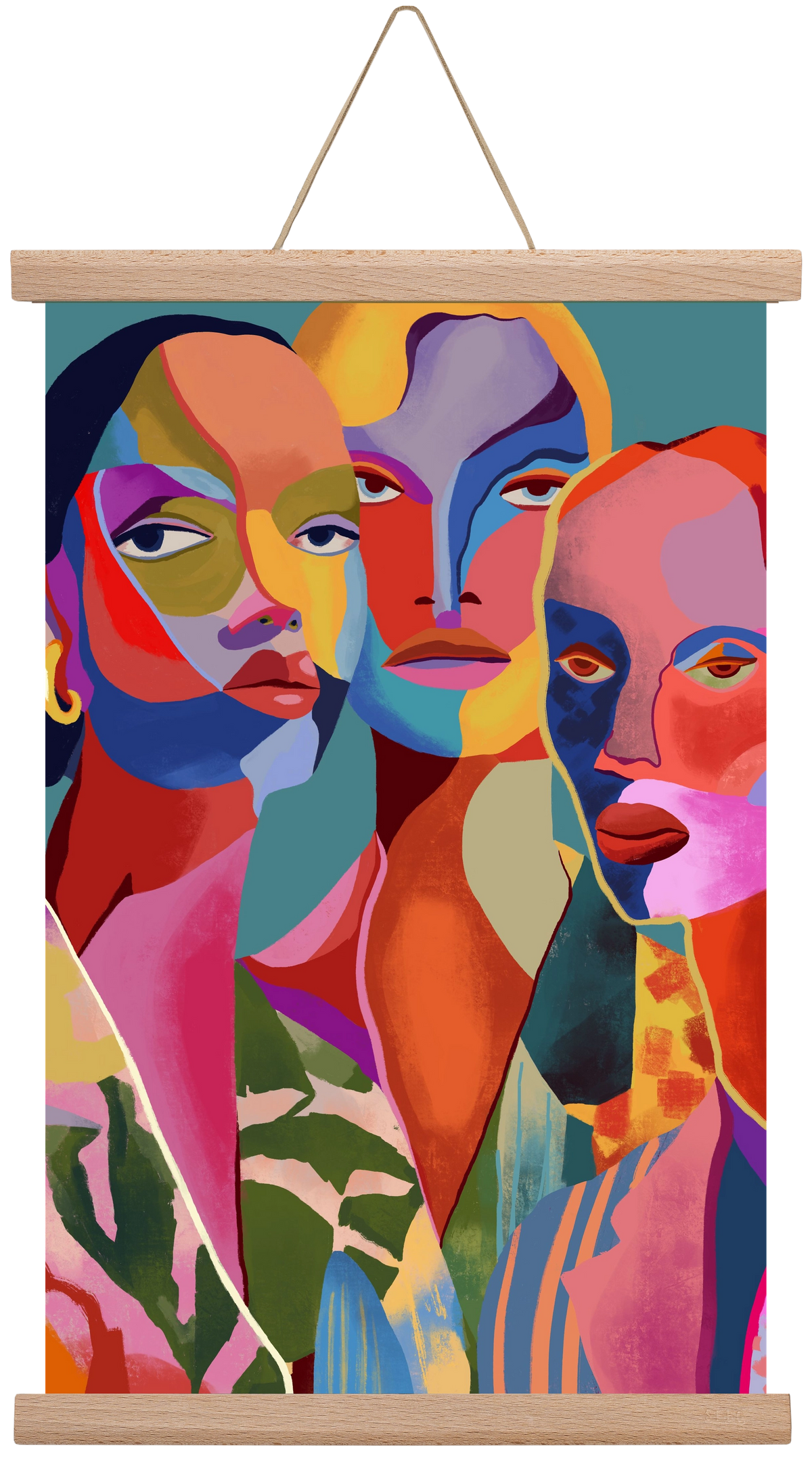 Le Regard, 30x45 cm (30x45 cm), Tölgy akasztó