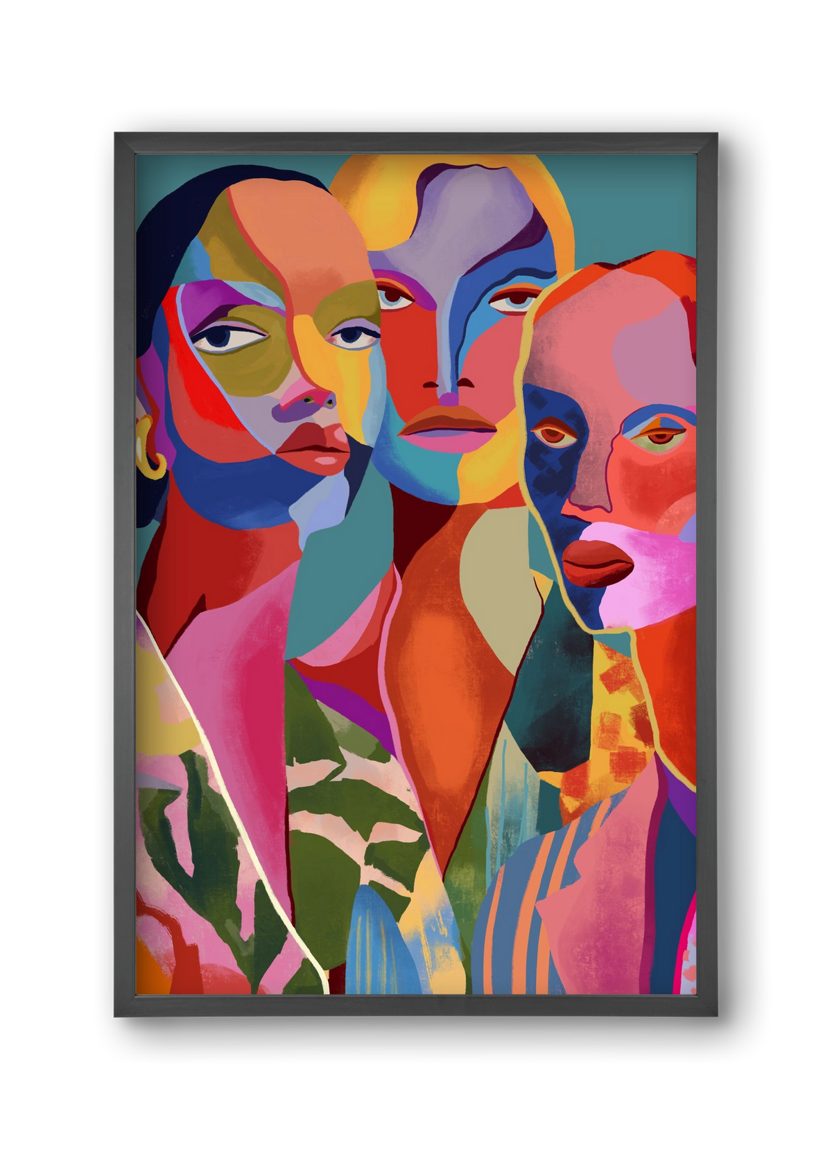 Le Regard, 30x45 cm (30x45 cm), Fekete keret