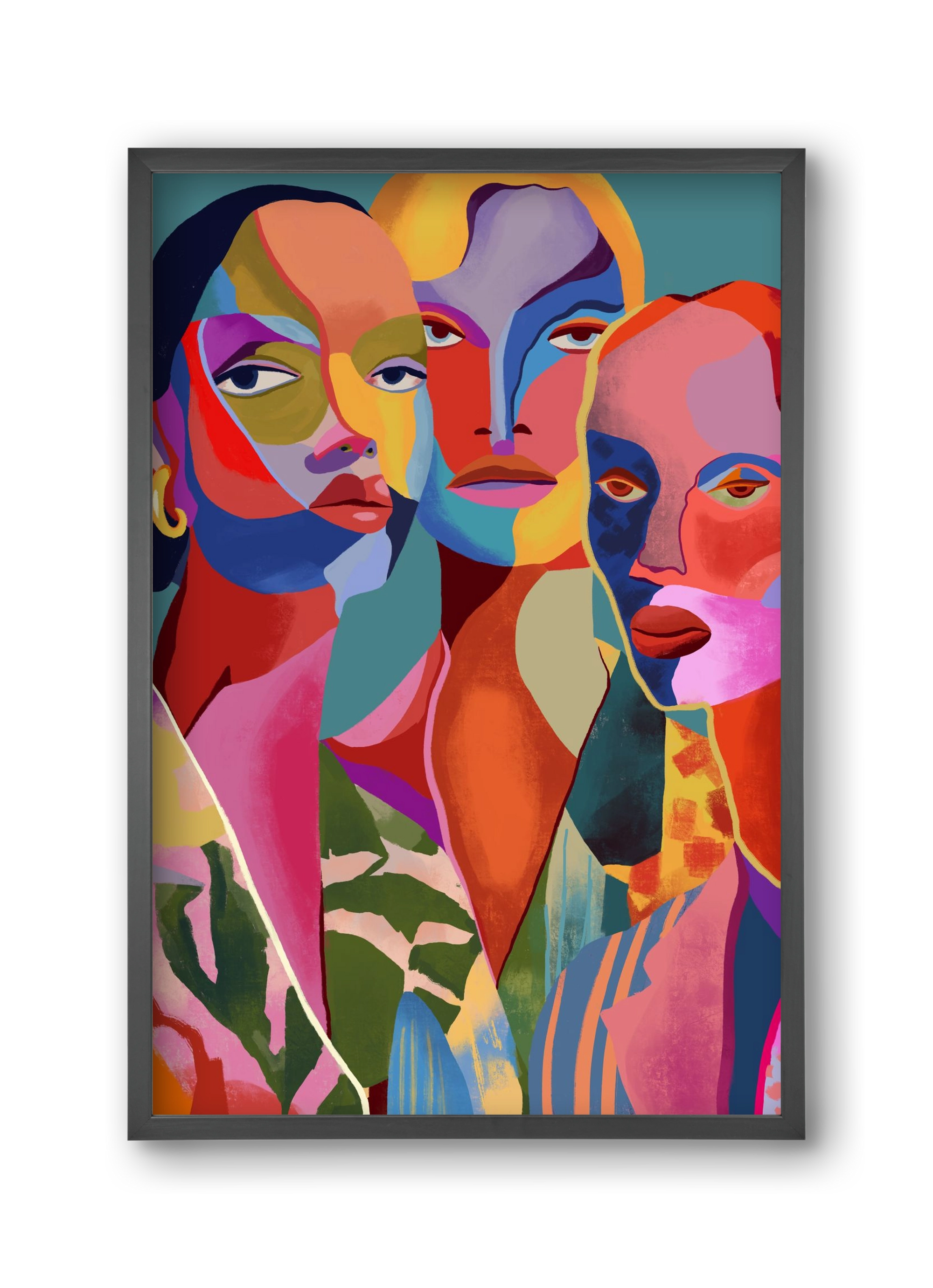 Le Regard, 30x45 cm (30x45 cm), Fekete keret