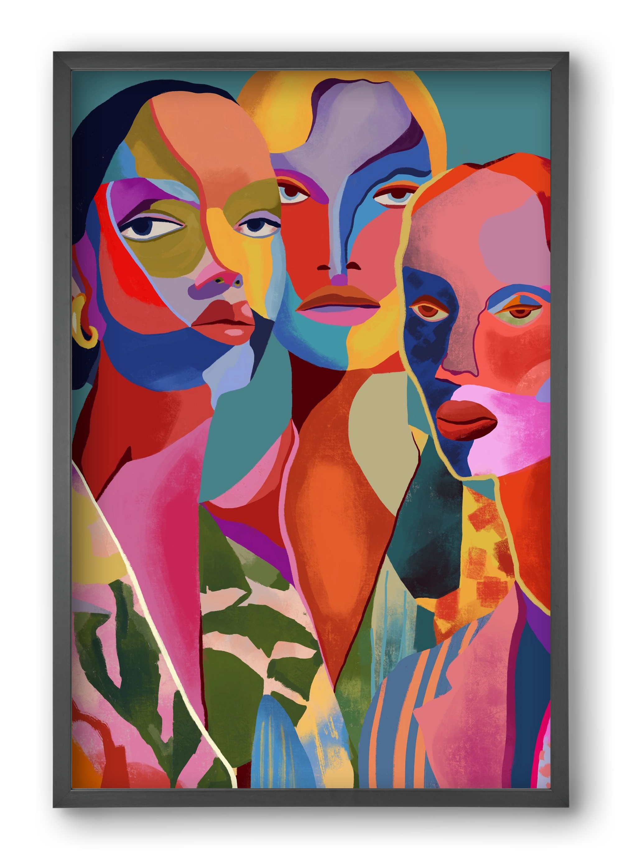 Le Regard, 40x60 cm (40x60 cm), Fekete keret