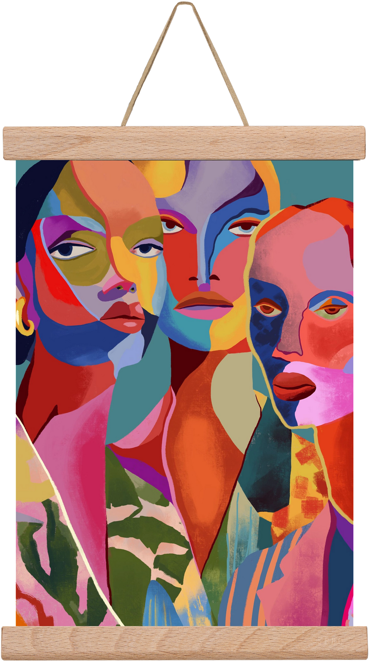 Le Regard, 20x30 cm (20x30 cm), Tölgy akasztó