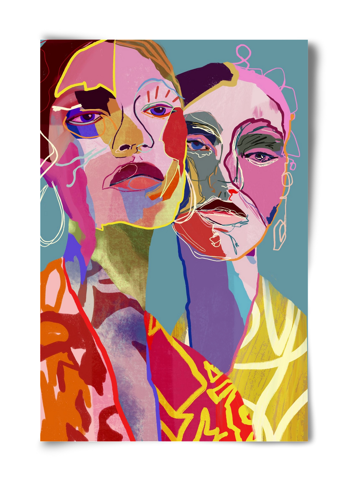 Curious , 40x60 cm, Keret nélkül