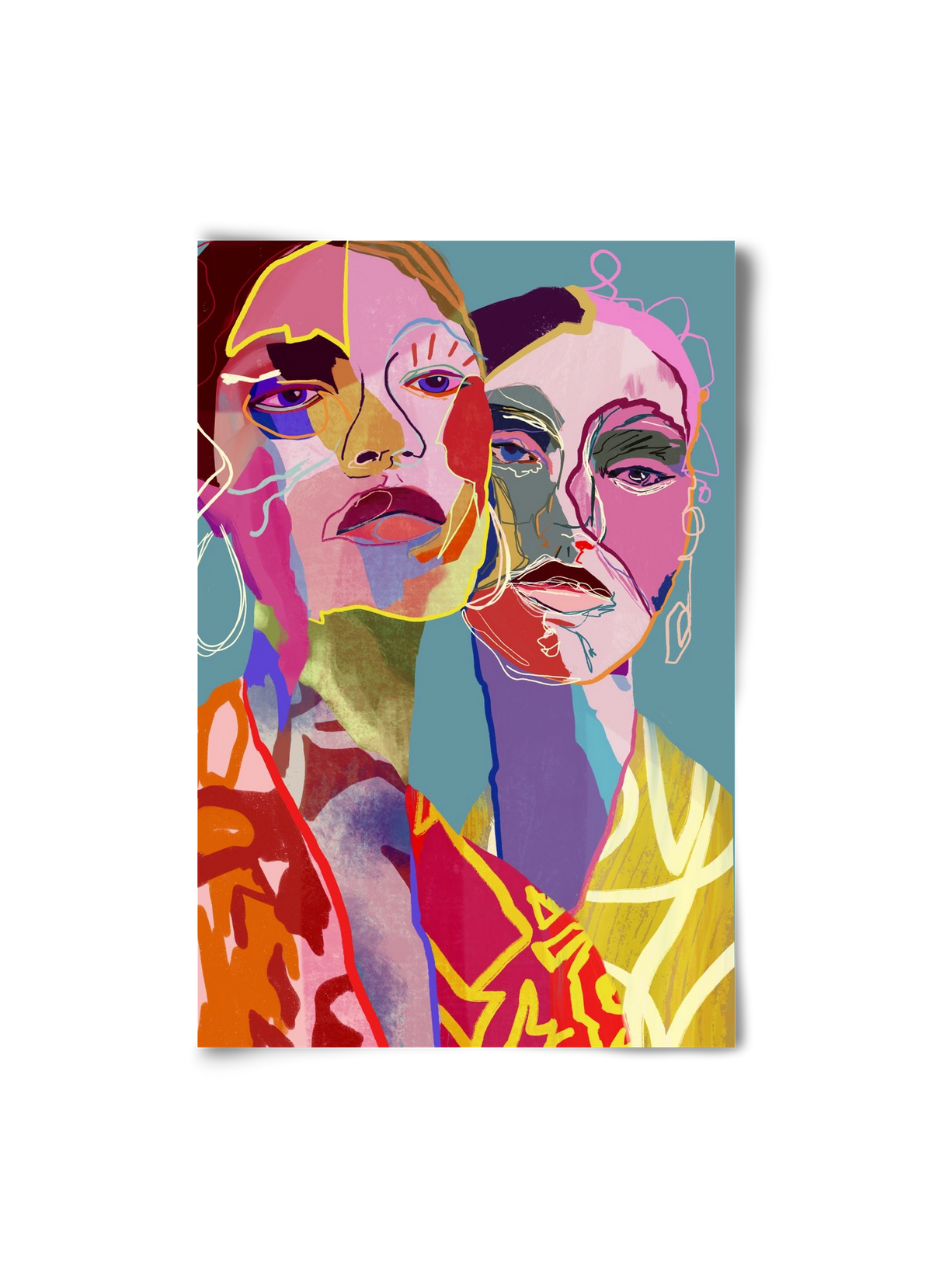 Curious , 20x30 cm, Keret nélkül