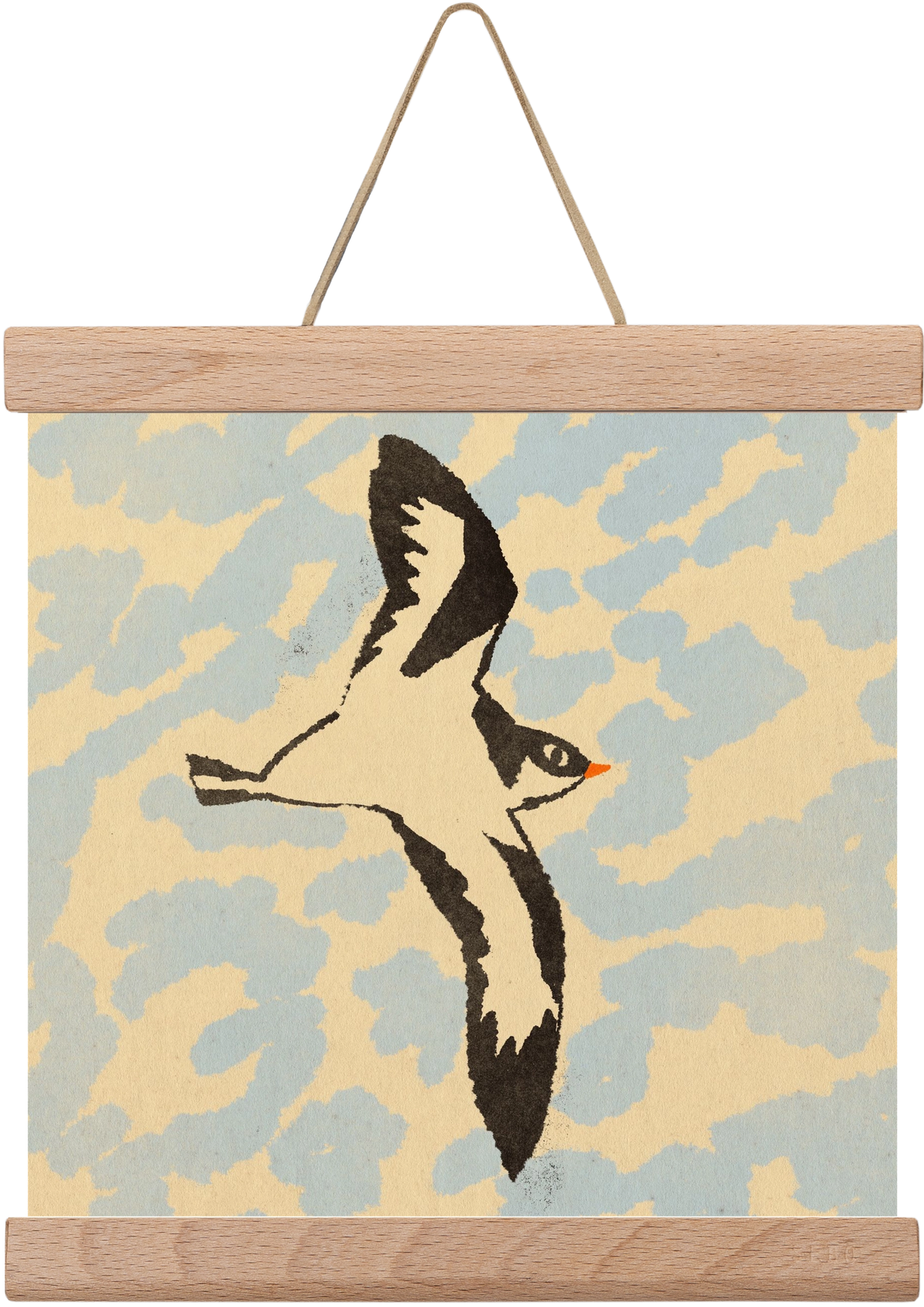 Swallow bird, 20x20 cm (20x20 cm), Tölgy akasztó