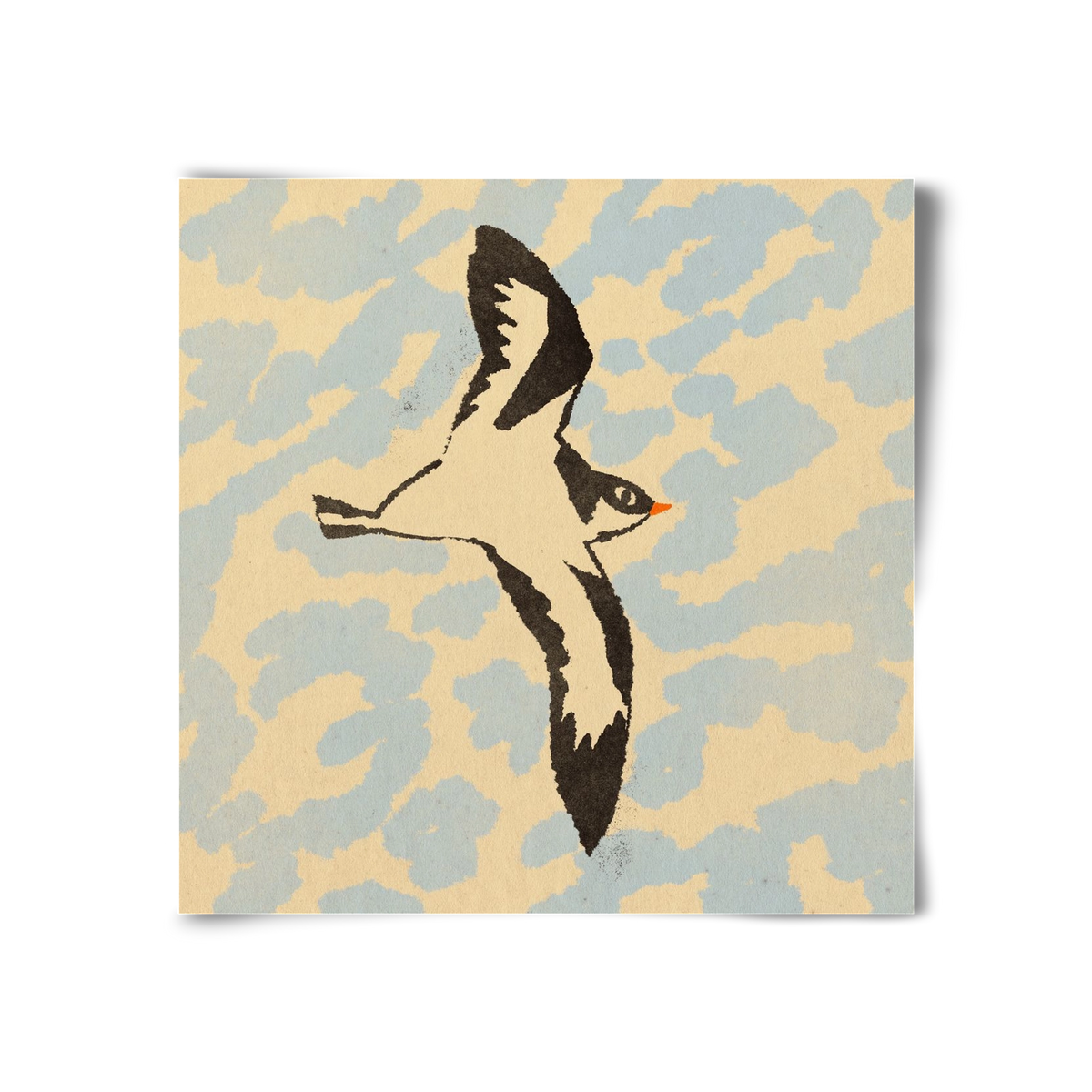 Swallow bird, 30x30 cm, Keret nélkül