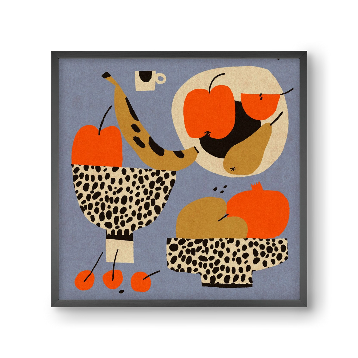 Still life 4., 30x30 cm (30x30 cm), Fekete keret