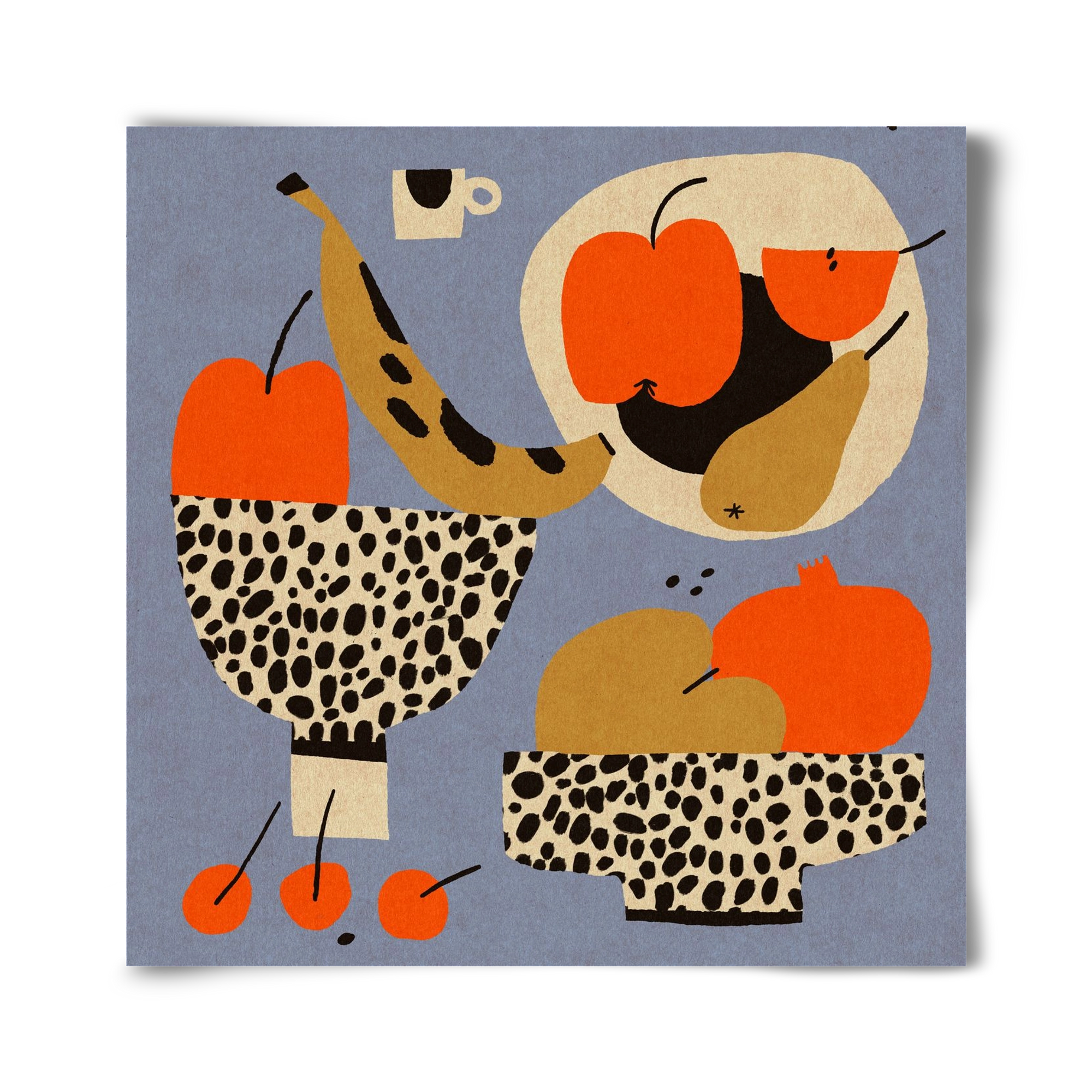 Still life 4., 40x40 cm, Keret nélkül