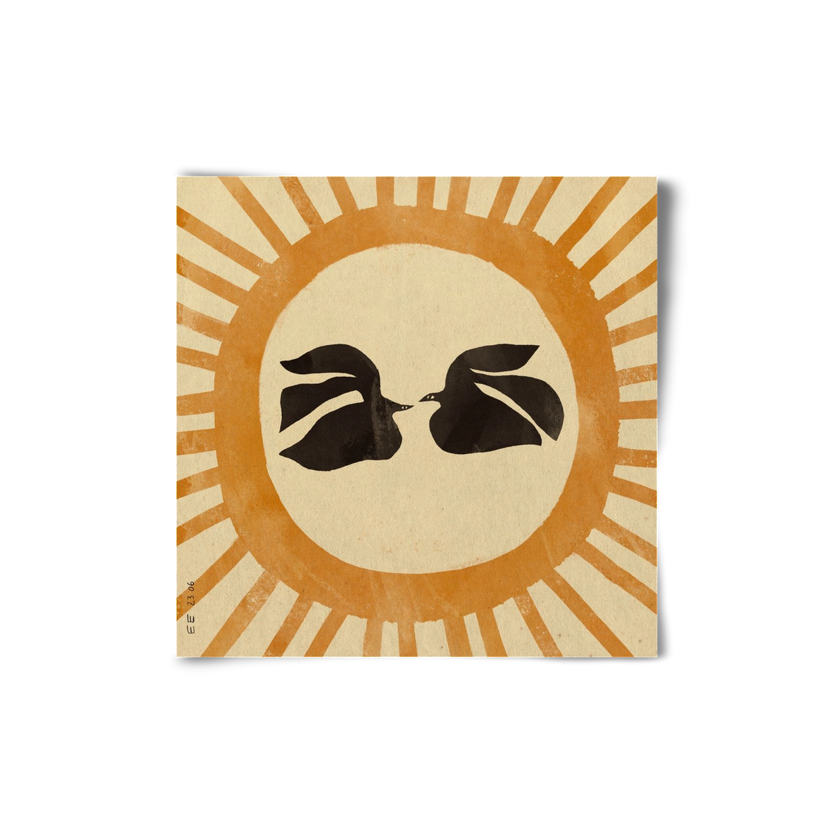 Summer solstice, 20x20 cm, Keret nélkül