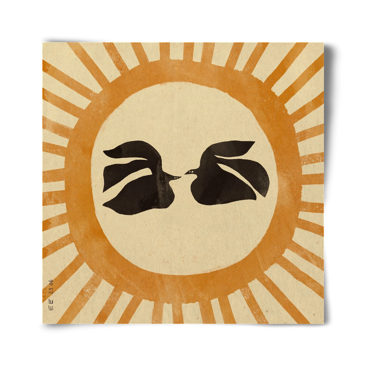 Summer solstice, 40x40 cm, Keret nélkül