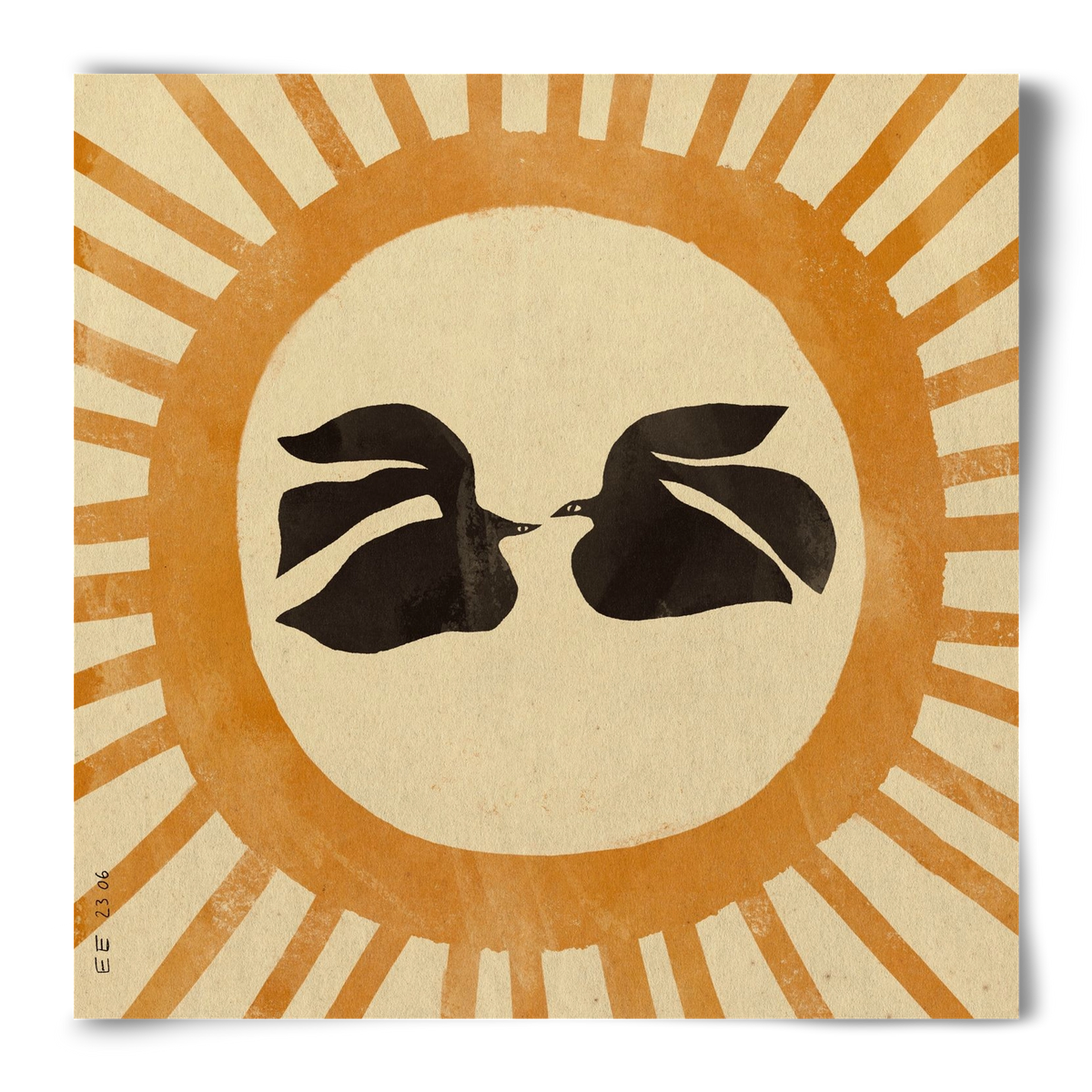 Summer solstice, 50x50 cm, Keret nélkül