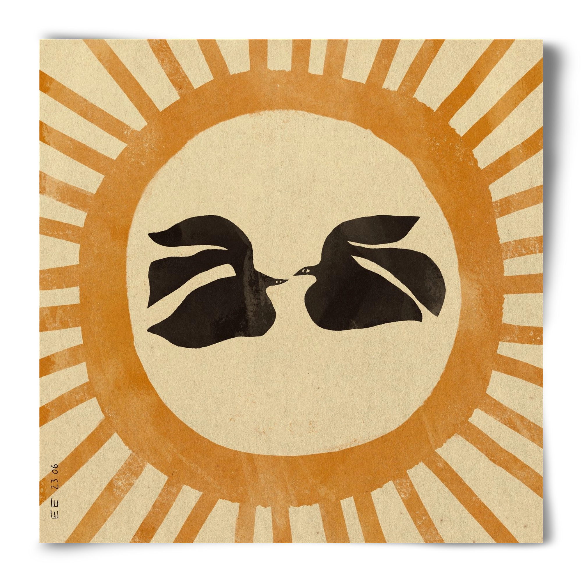 Summer solstice, 50x50 cm, Keret nélkül