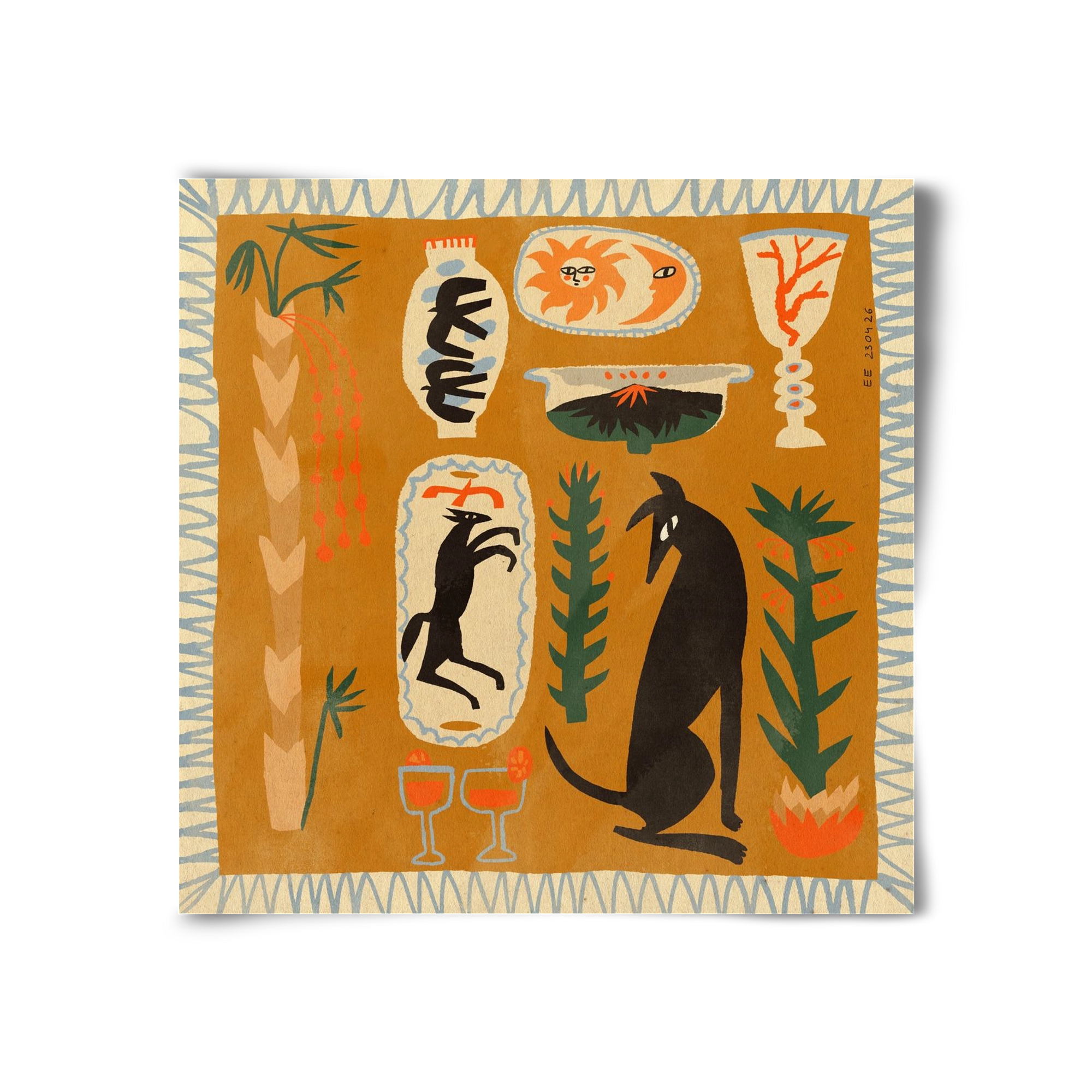 Palermo, 30x30 cm, Keret nélkül