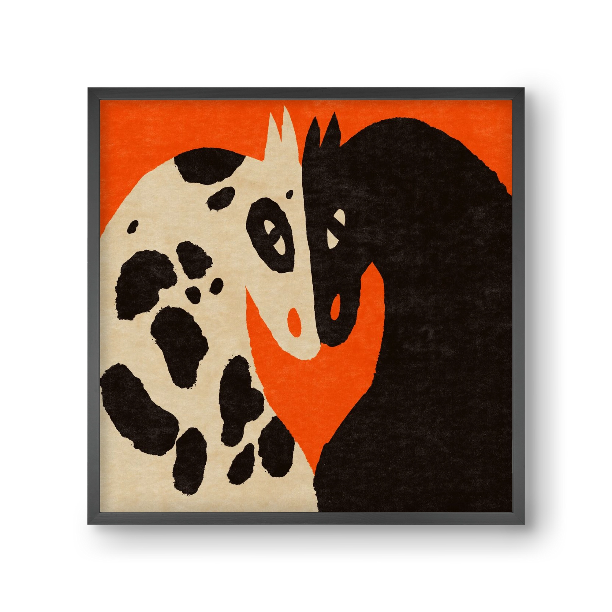 You and me 2., 30x30 cm (30x30 cm), Fekete keret