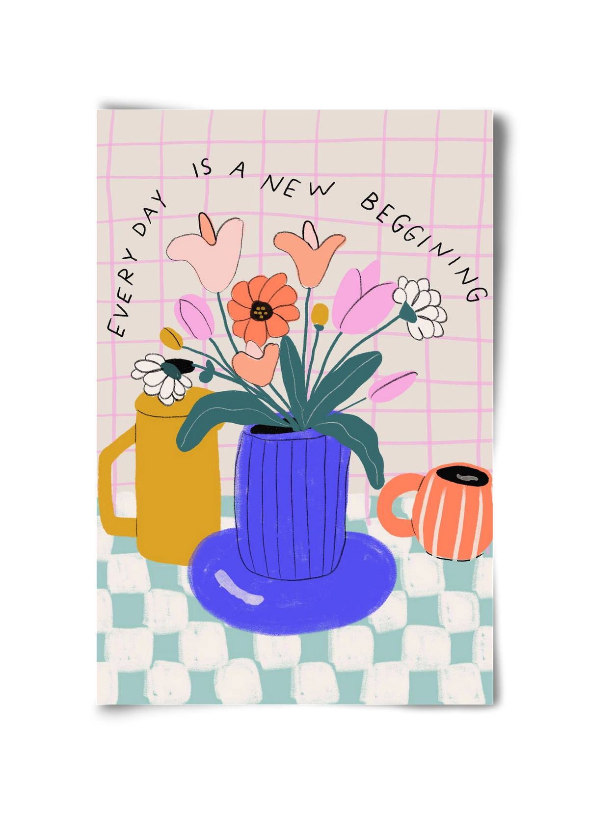 New Beginning , 30x45 cm, Keret nélkül