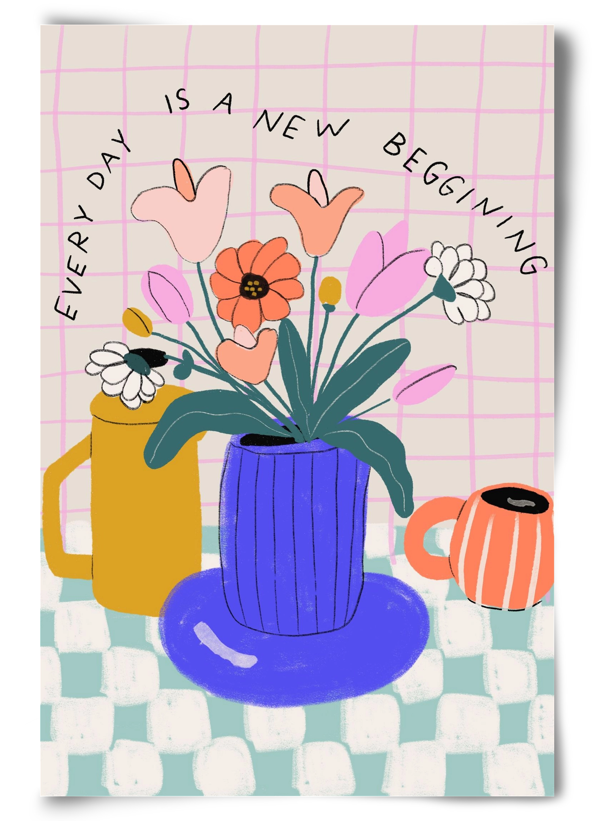 New Beginning , 60x90 cm, Keret nélkül