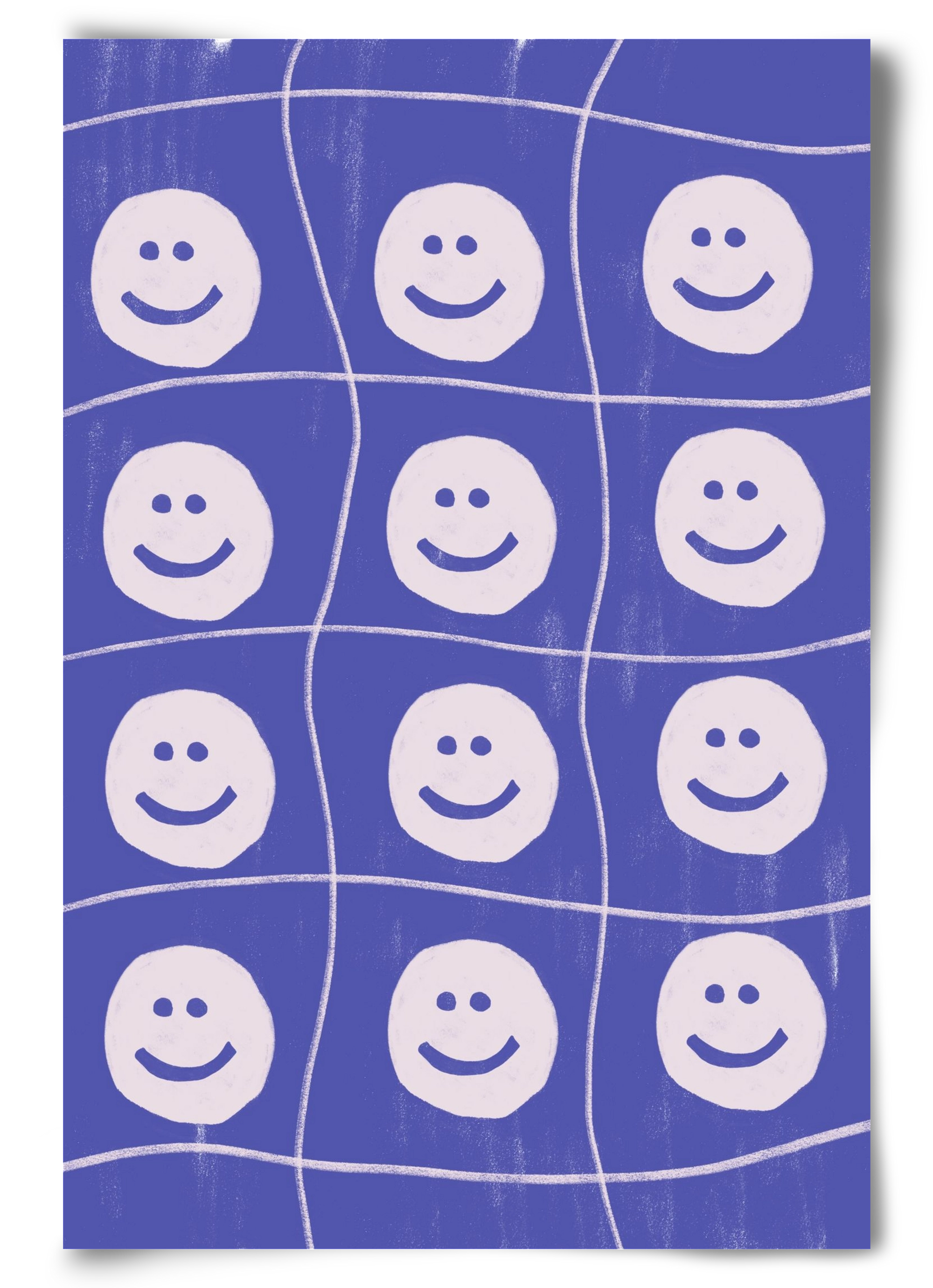 Smile , 60x90 cm, Keret nélkül