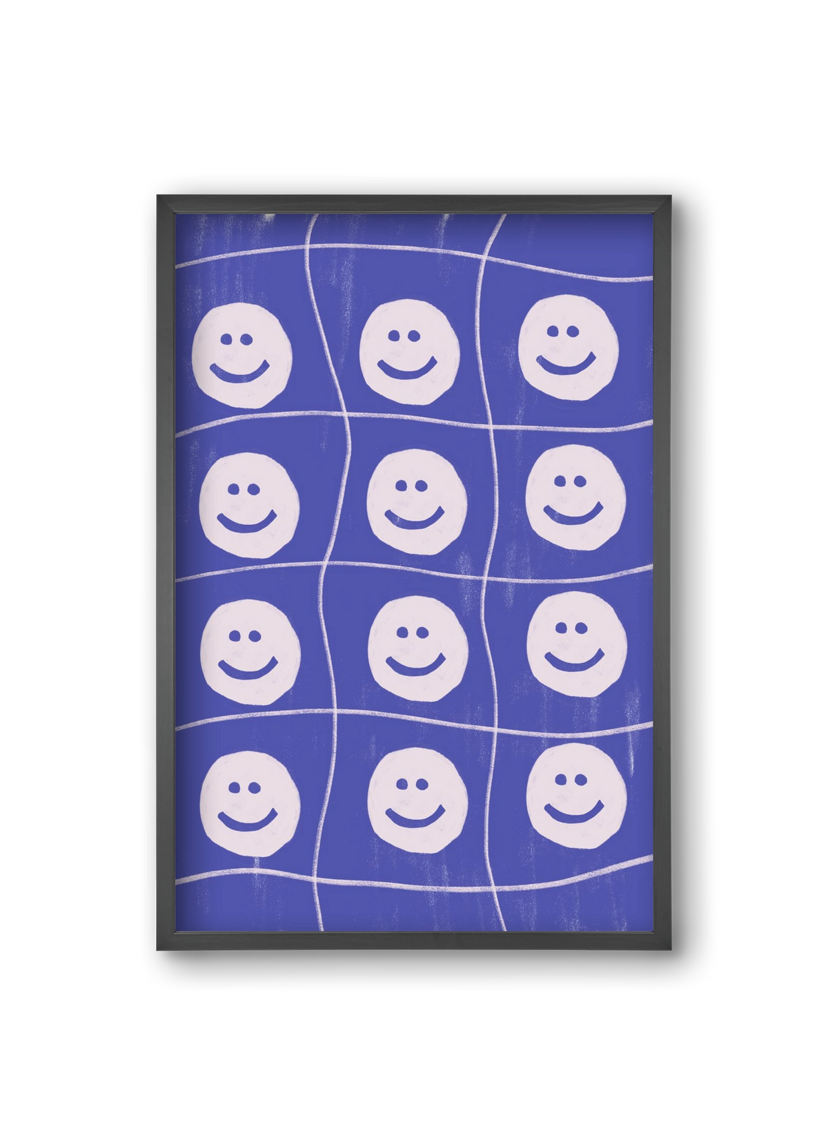 Smile , 20x30 cm (20x30 cm), Fekete keret