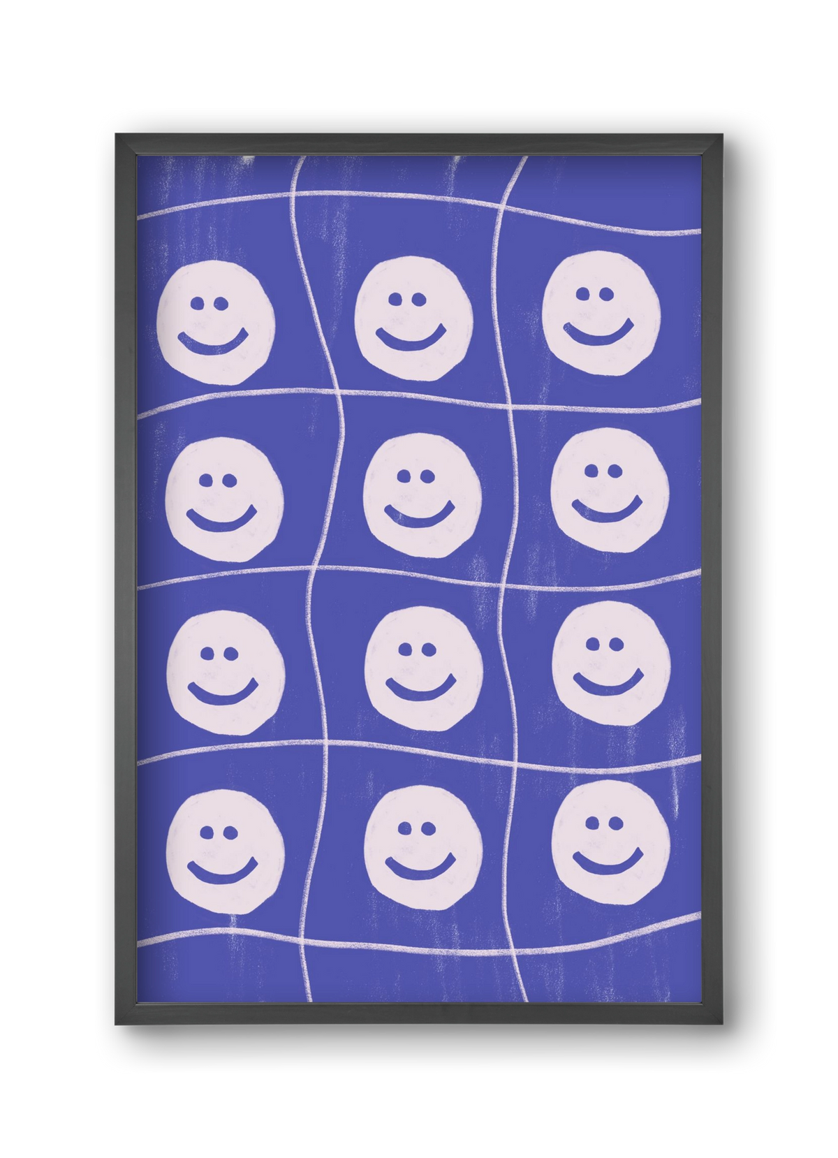 Smile , 30x45 cm (30x45 cm), Fekete keret