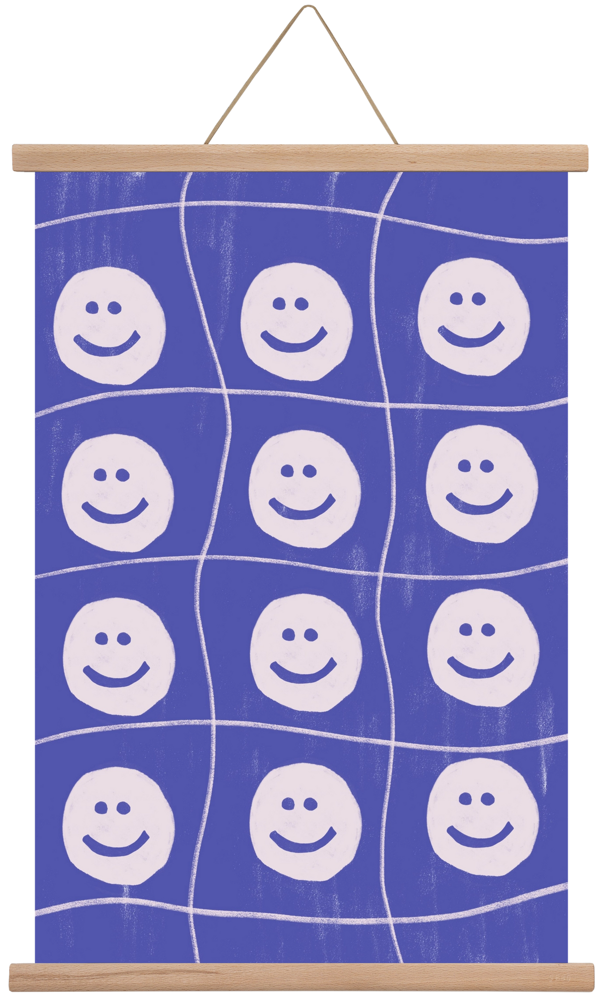 Smile , 40x60 cm (40x60 cm), Tölgy akasztó