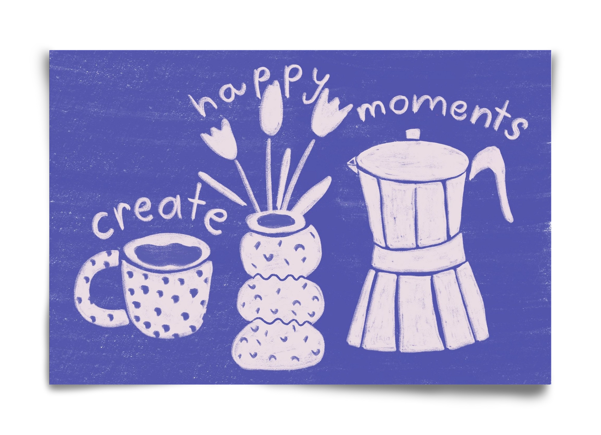 Happy Moments , 60x40 cm, Keret nélkül