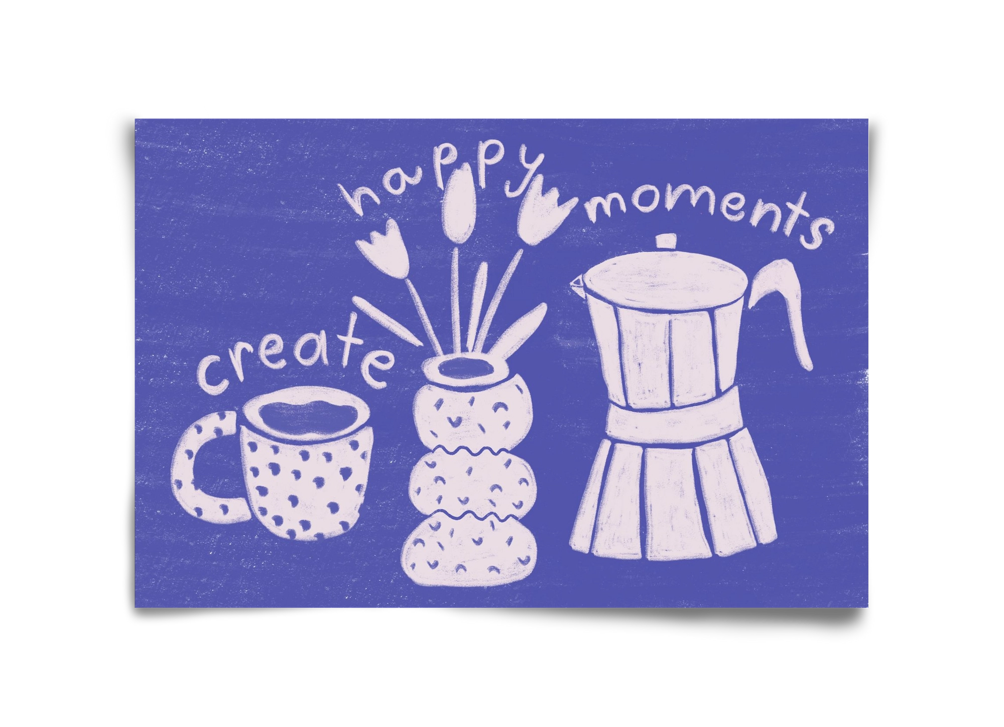 Happy Moments , 45x30 cm, Keret nélkül