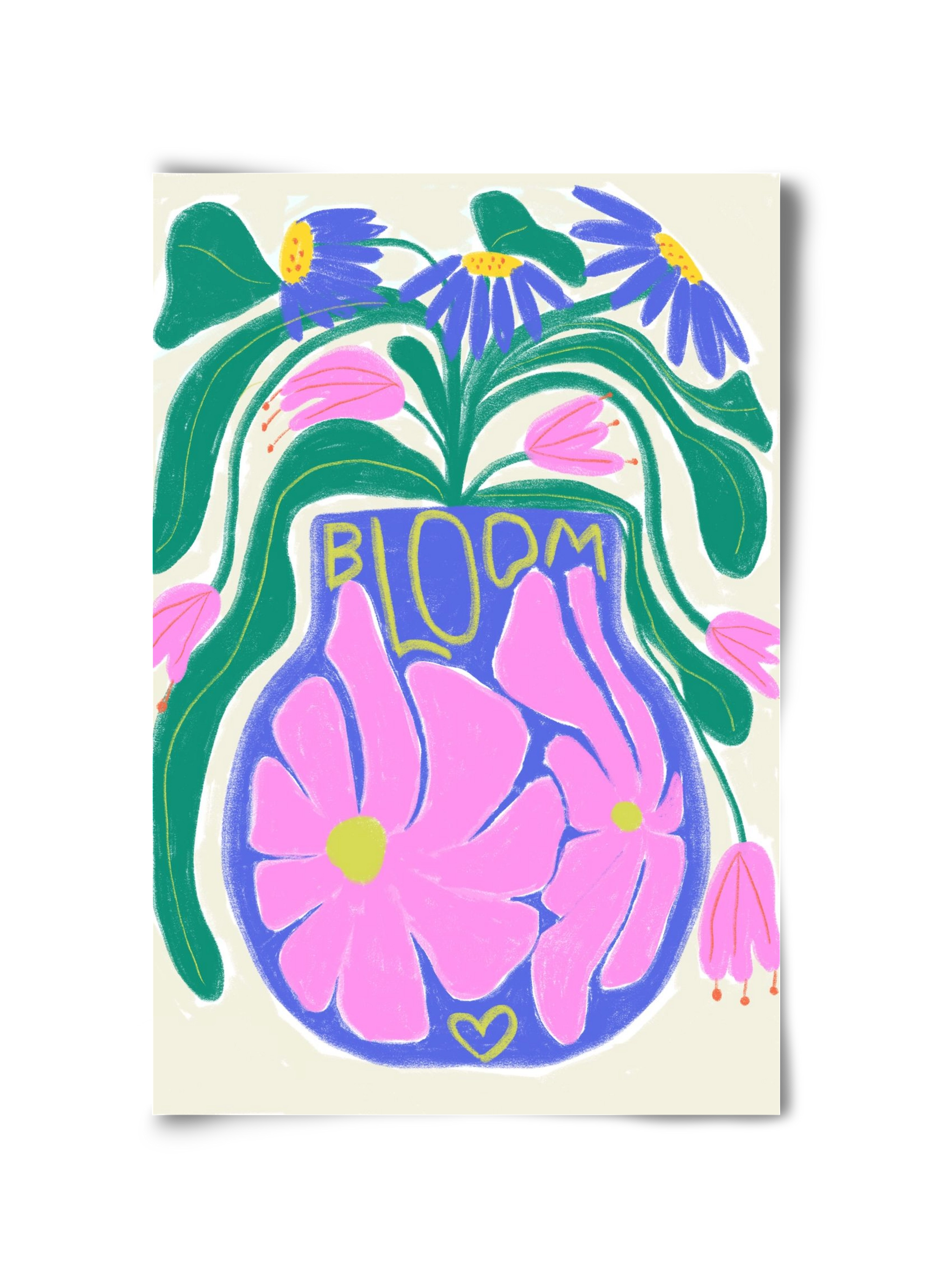 Bloom, 30x45 cm, Keret nélkül