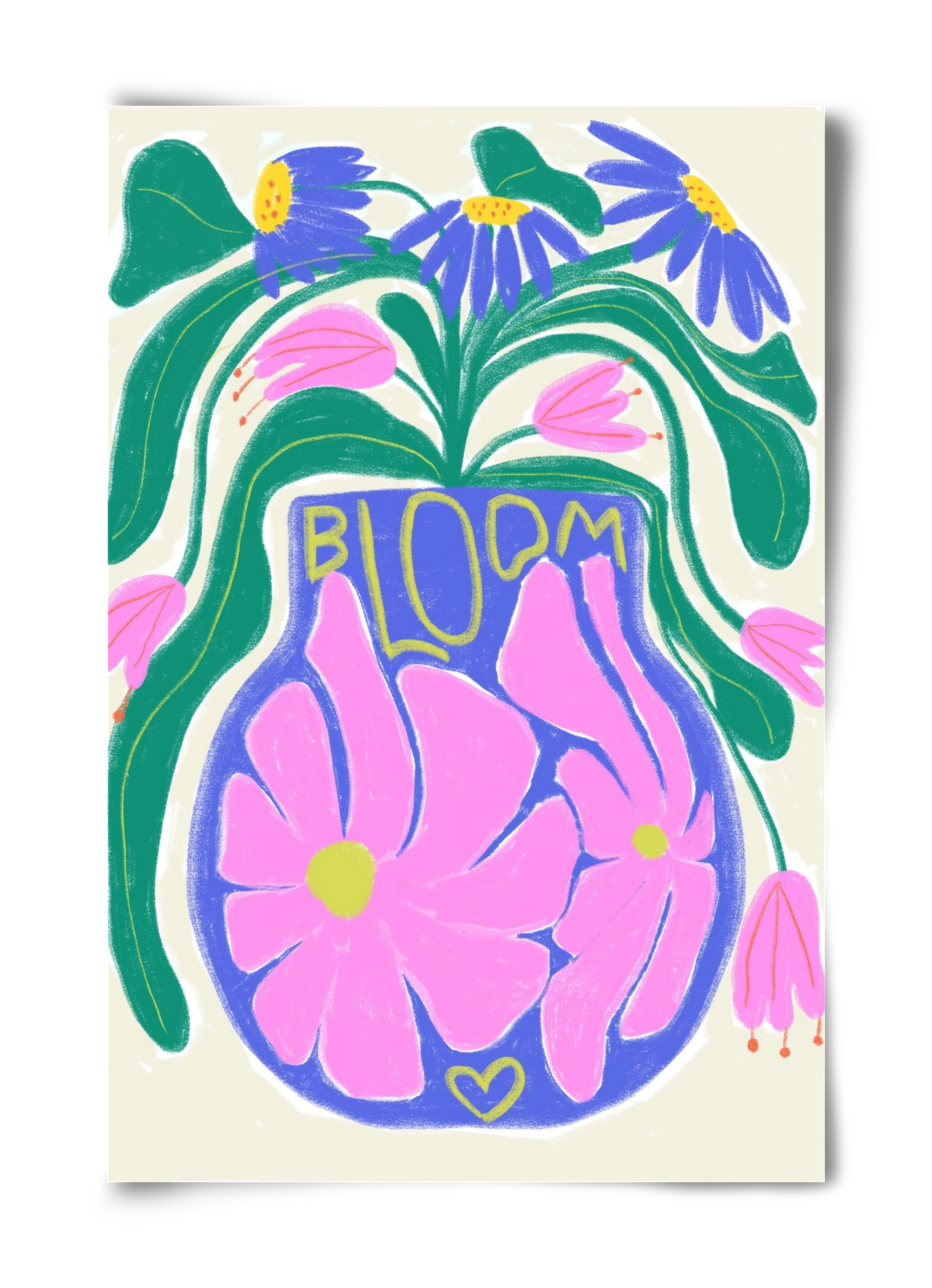 Bloom, 40x60 cm, Keret nélkül