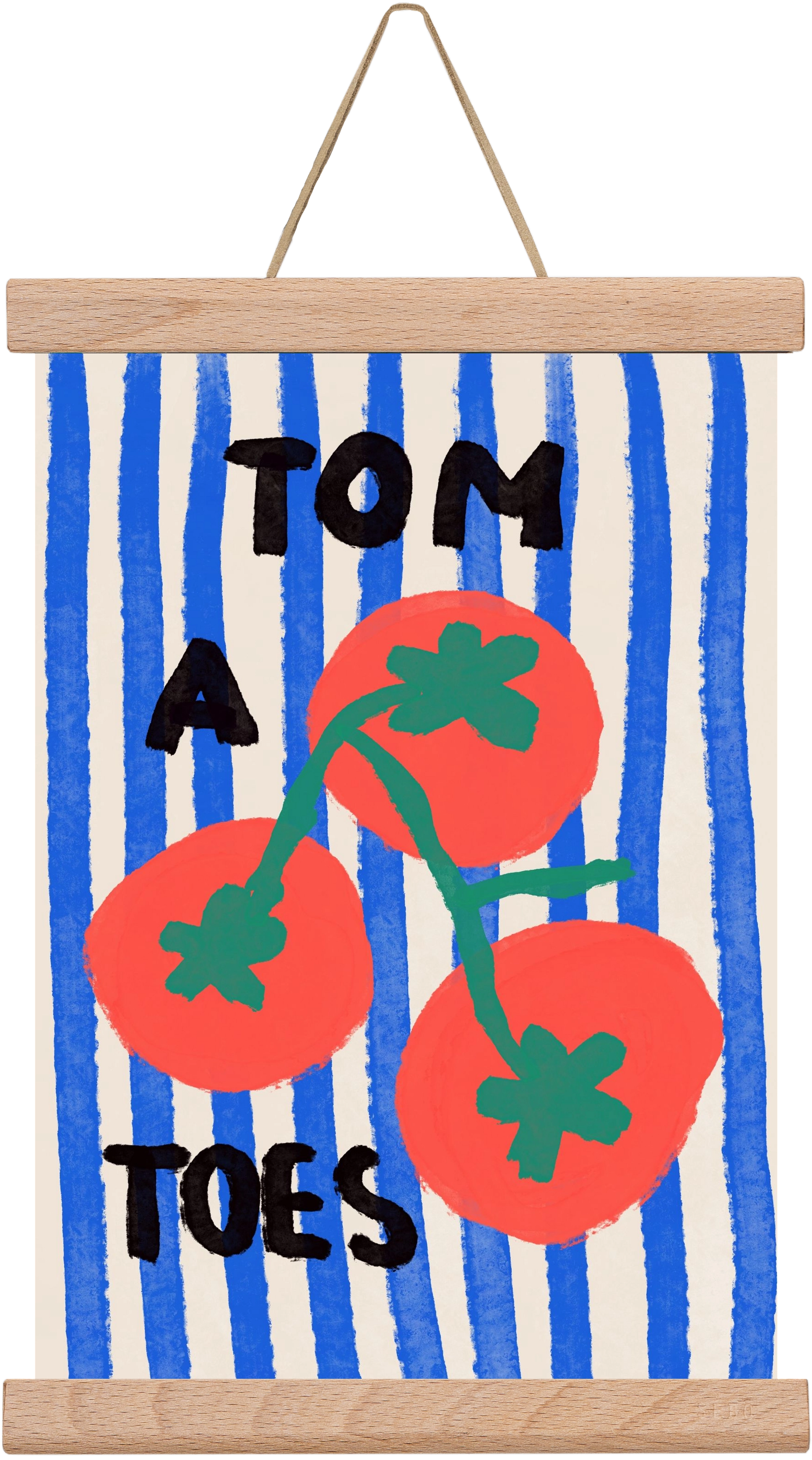 Tomatoes , 20x30 cm (20x30 cm), Tölgy akasztó