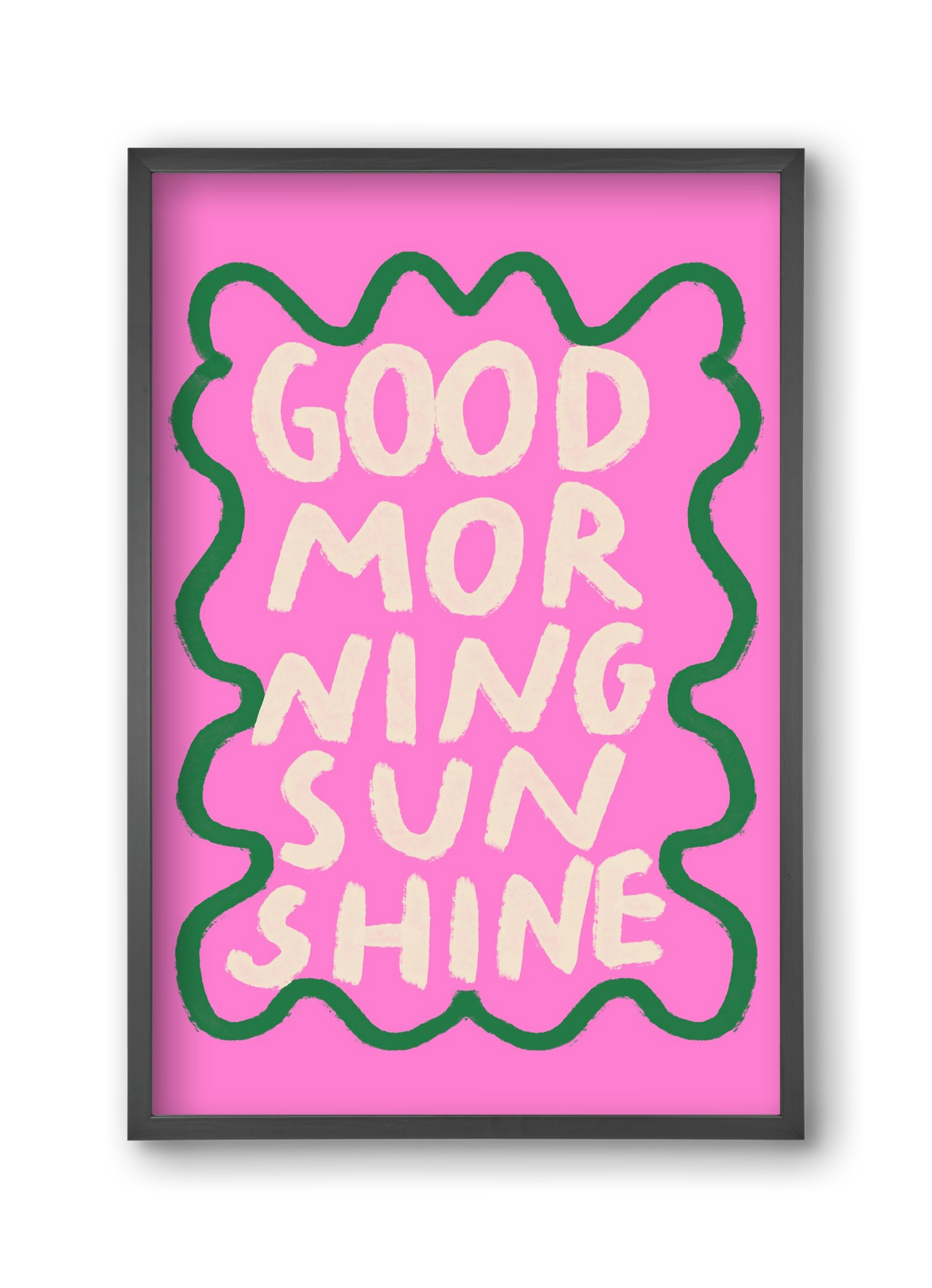 Good Morning Sunshine , 30x45 cm (30x45 cm), Fekete keret