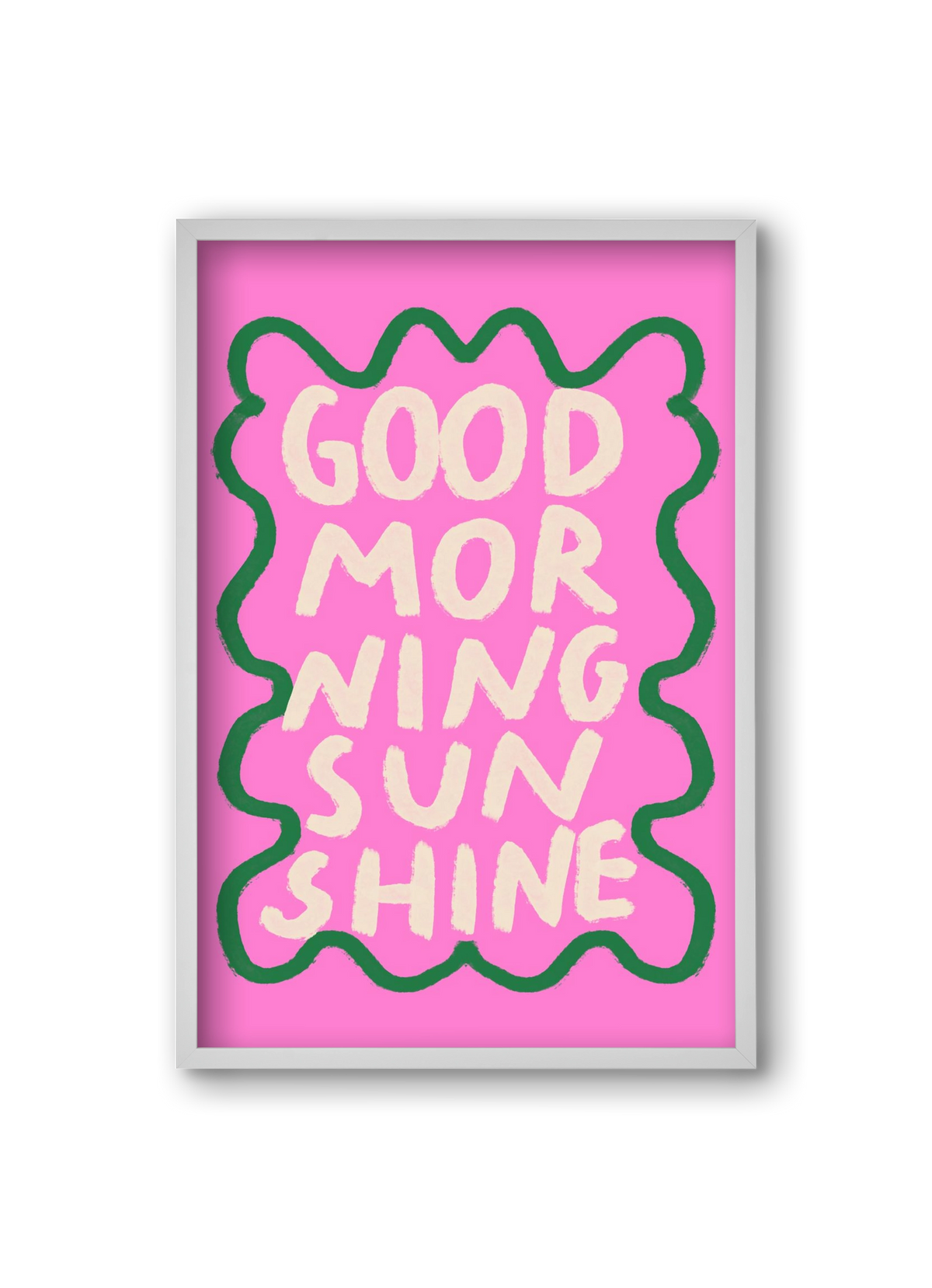 Good Morning Sunshine , 20x30 cm (20x30 cm), Fehér keret