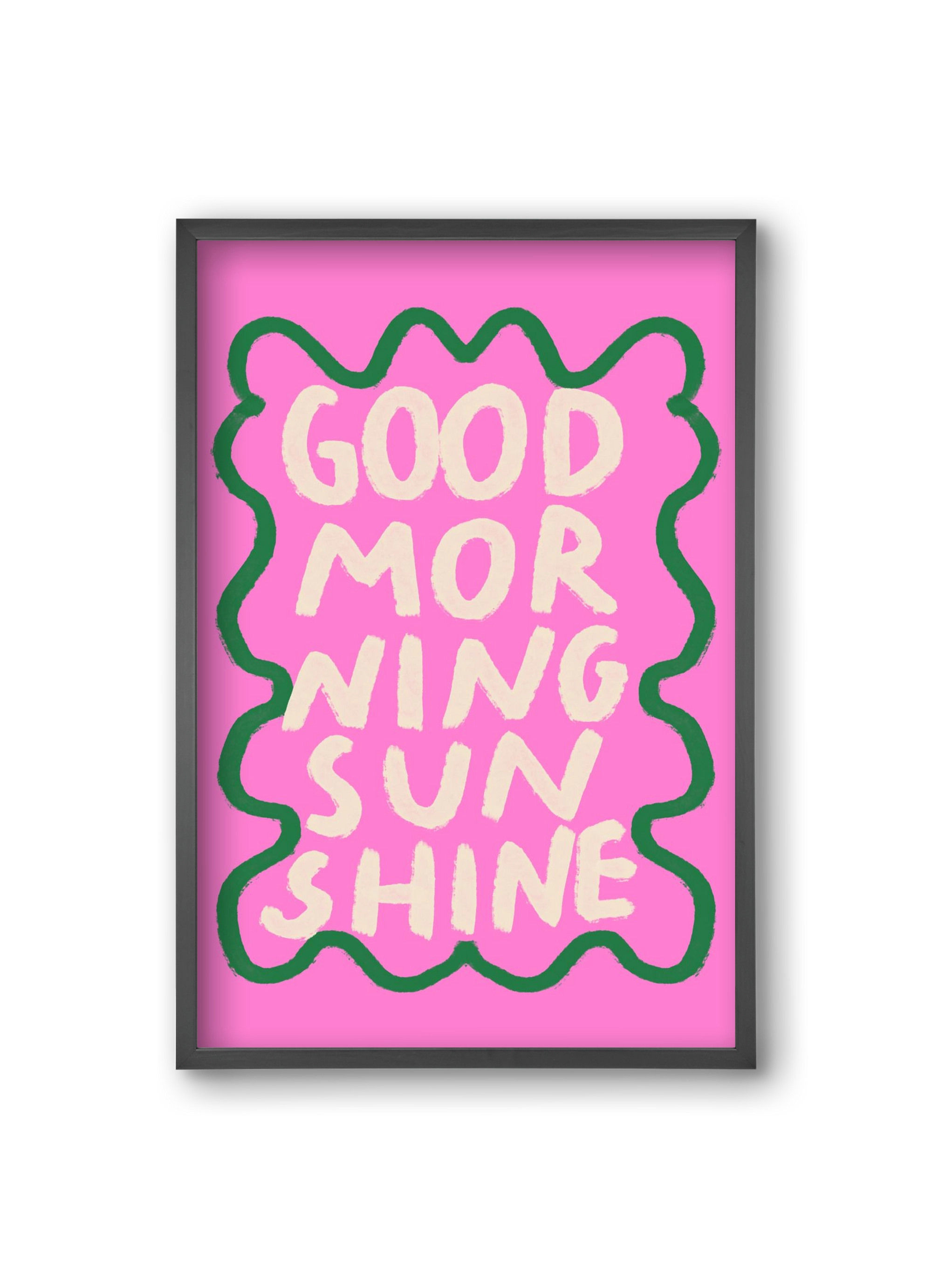Good Morning Sunshine , 20x30 cm (20x30 cm), Fekete keret