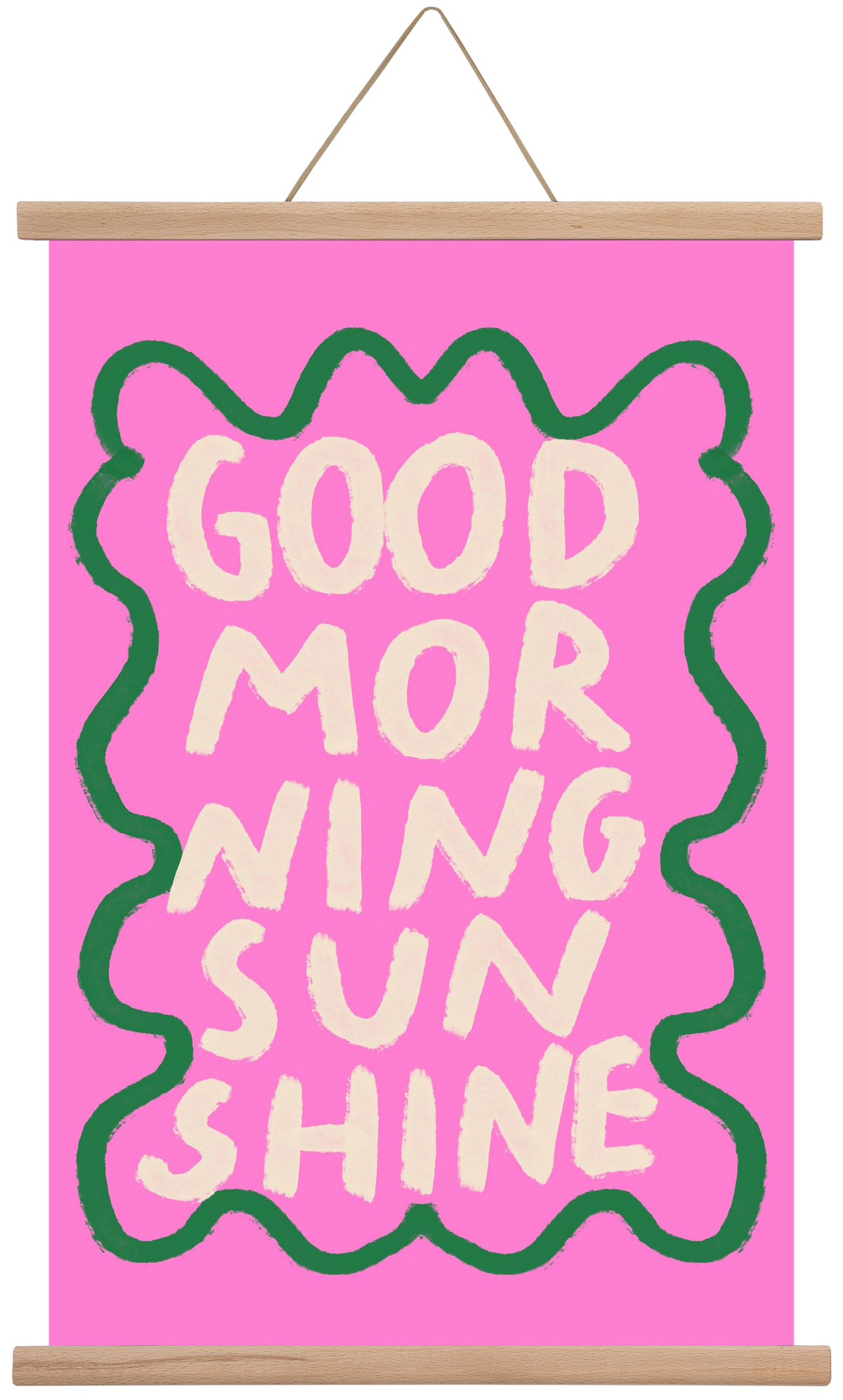 Good Morning Sunshine , 40x60 cm (40x60 cm), Tölgy akasztó