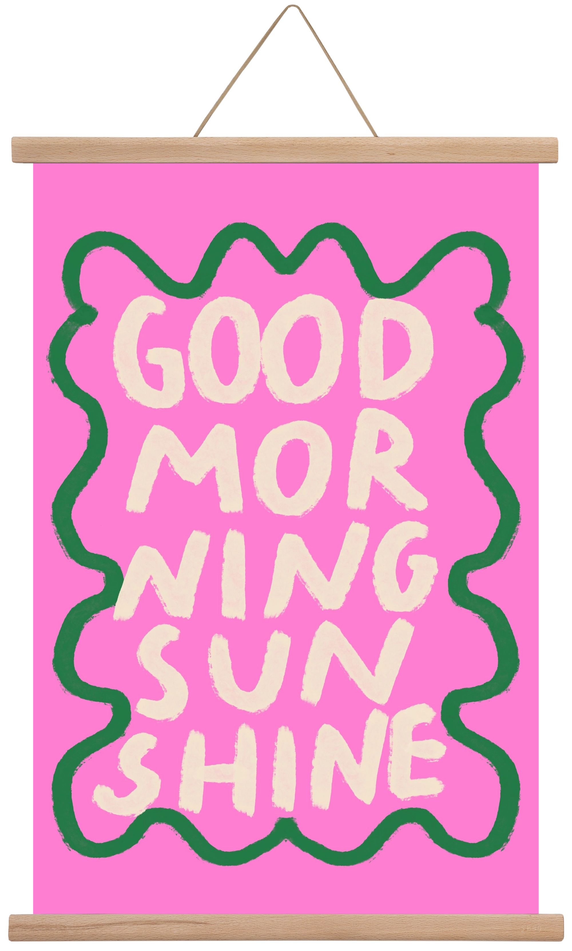 Good Morning Sunshine , 40x60 cm (40x60 cm), Tölgy akasztó