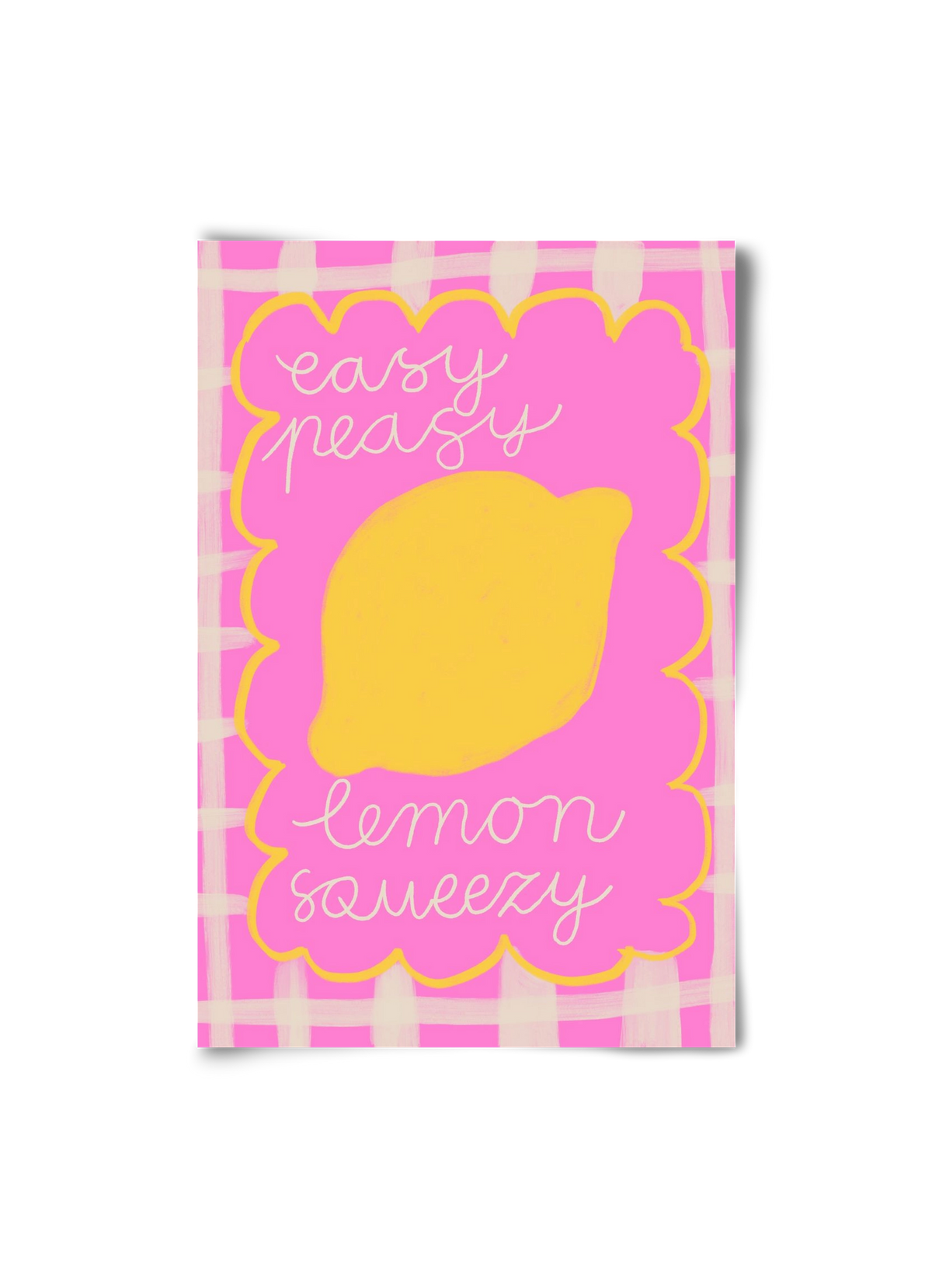 Easy Lemon , 20x30 cm, Keret nélkül