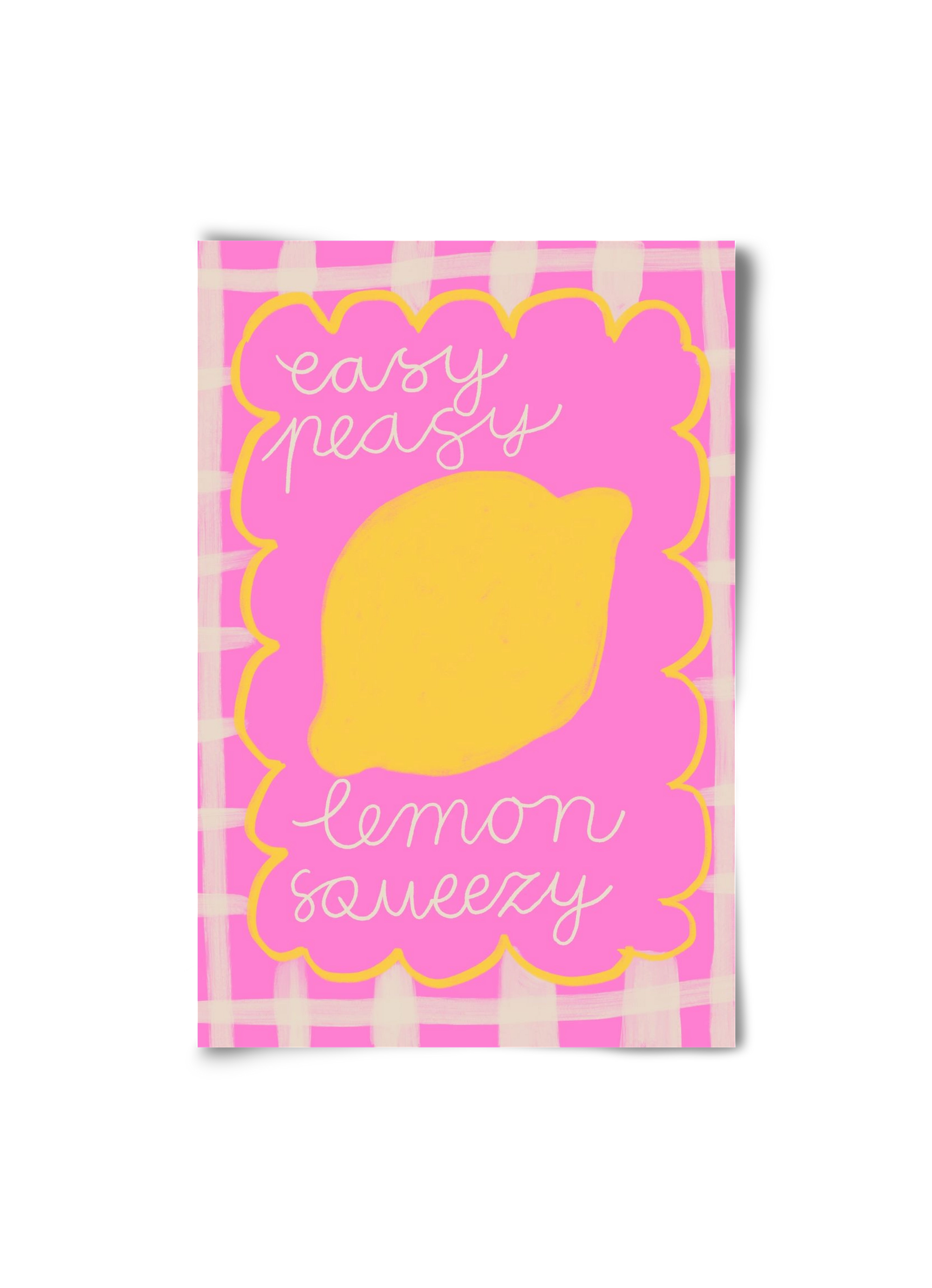Easy Lemon , 20x30 cm, Keret nélkül