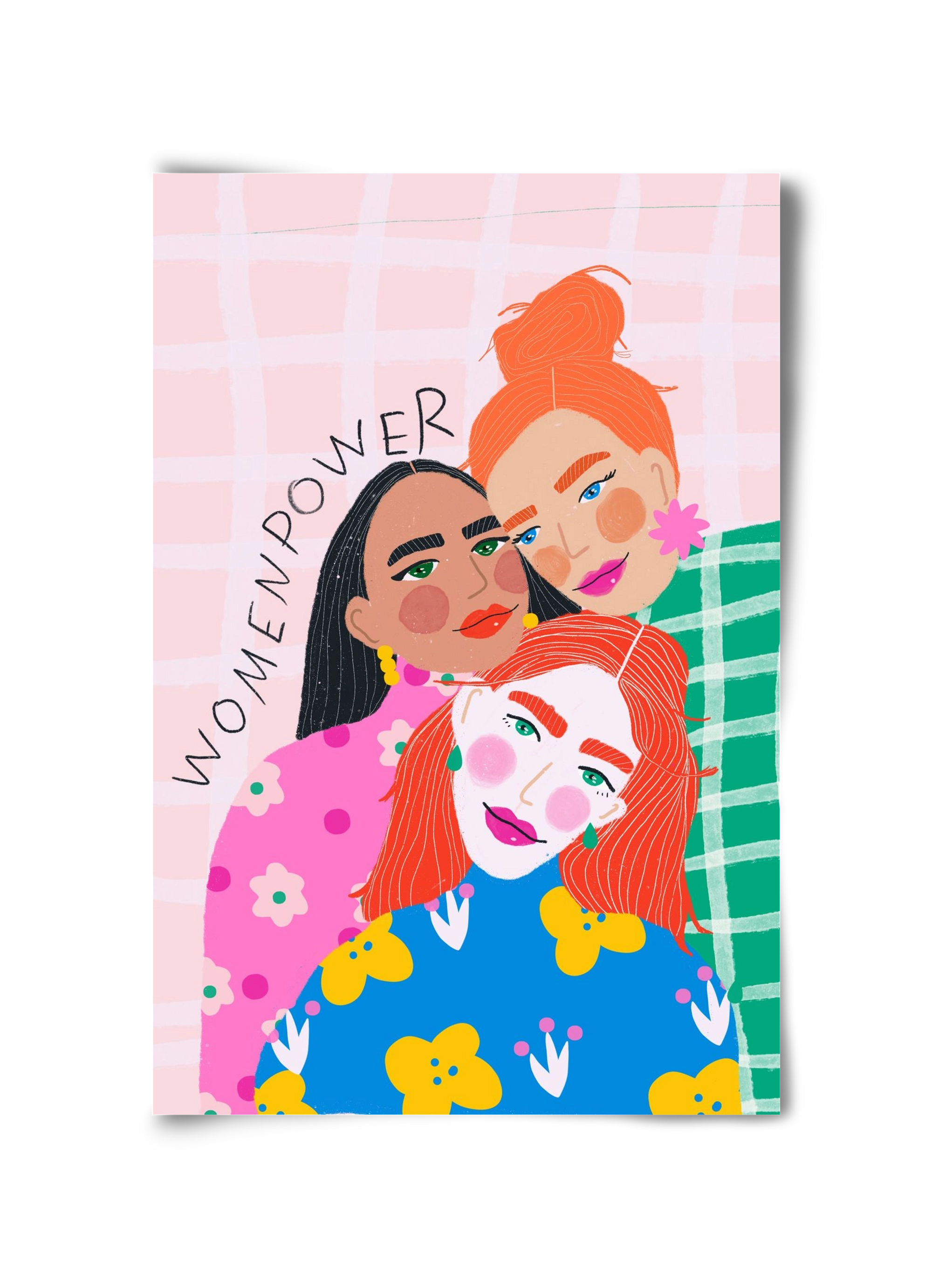 WomenPower , 30x45 cm, Keret nélkül