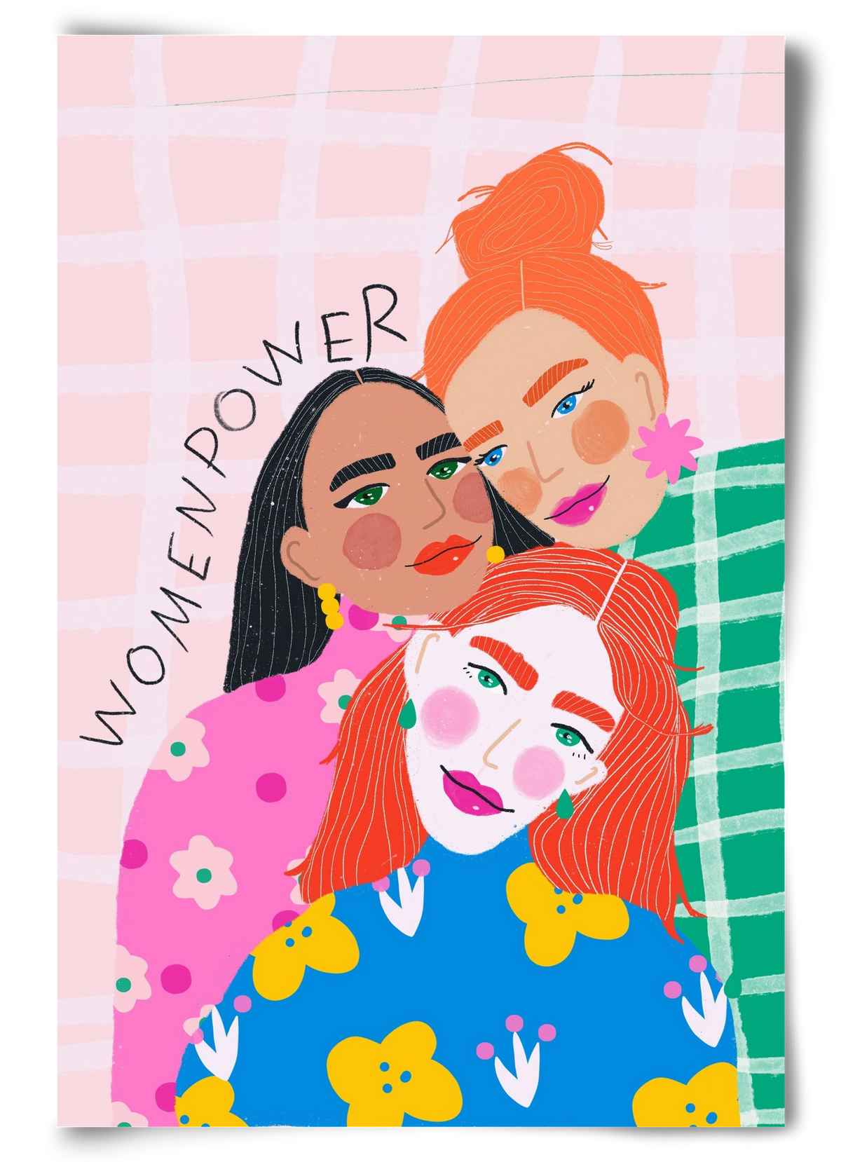 WomenPower , 60x90 cm, Keret nélkül