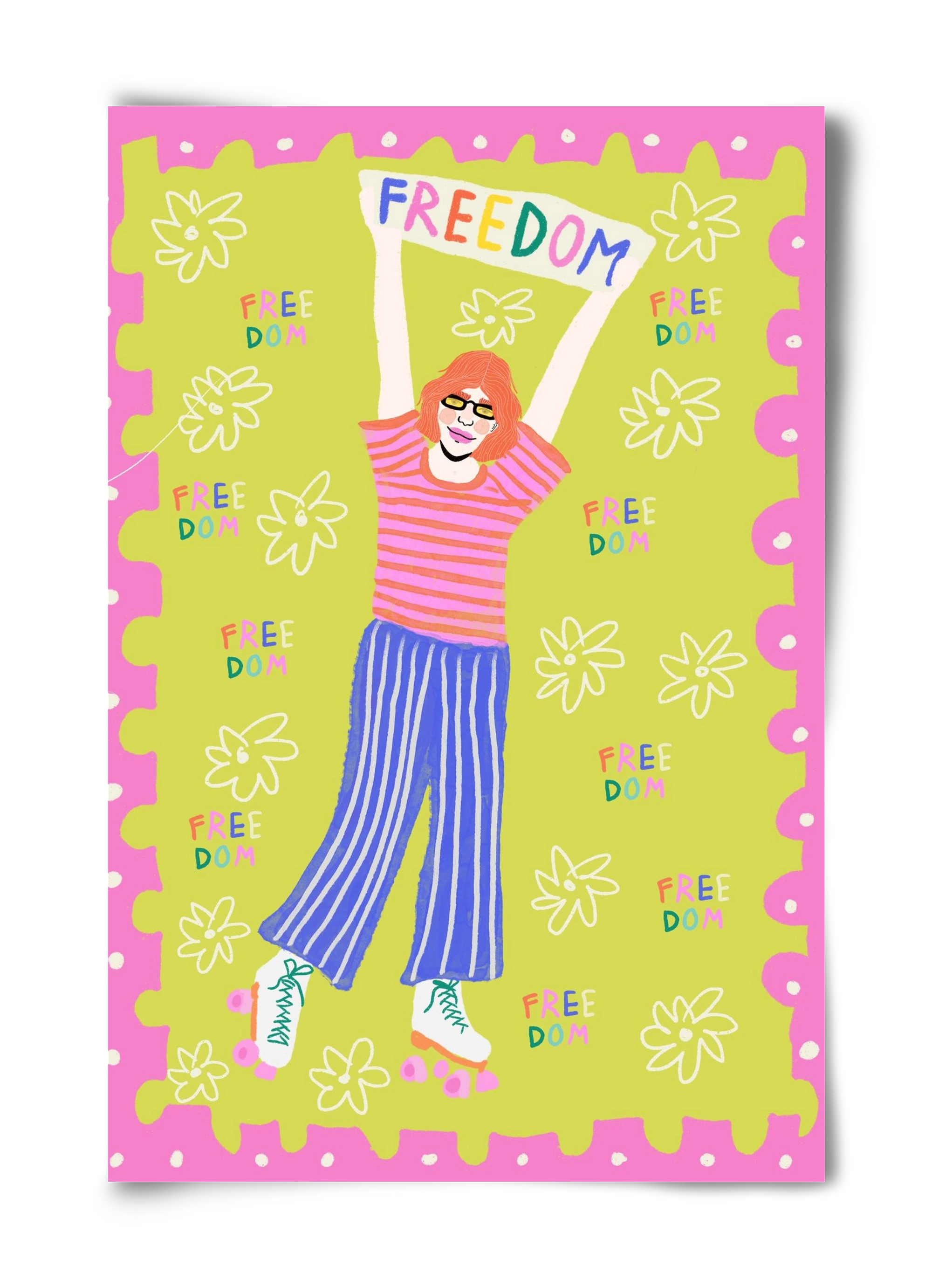 Freedom , 40x60 cm, Keret nélkül