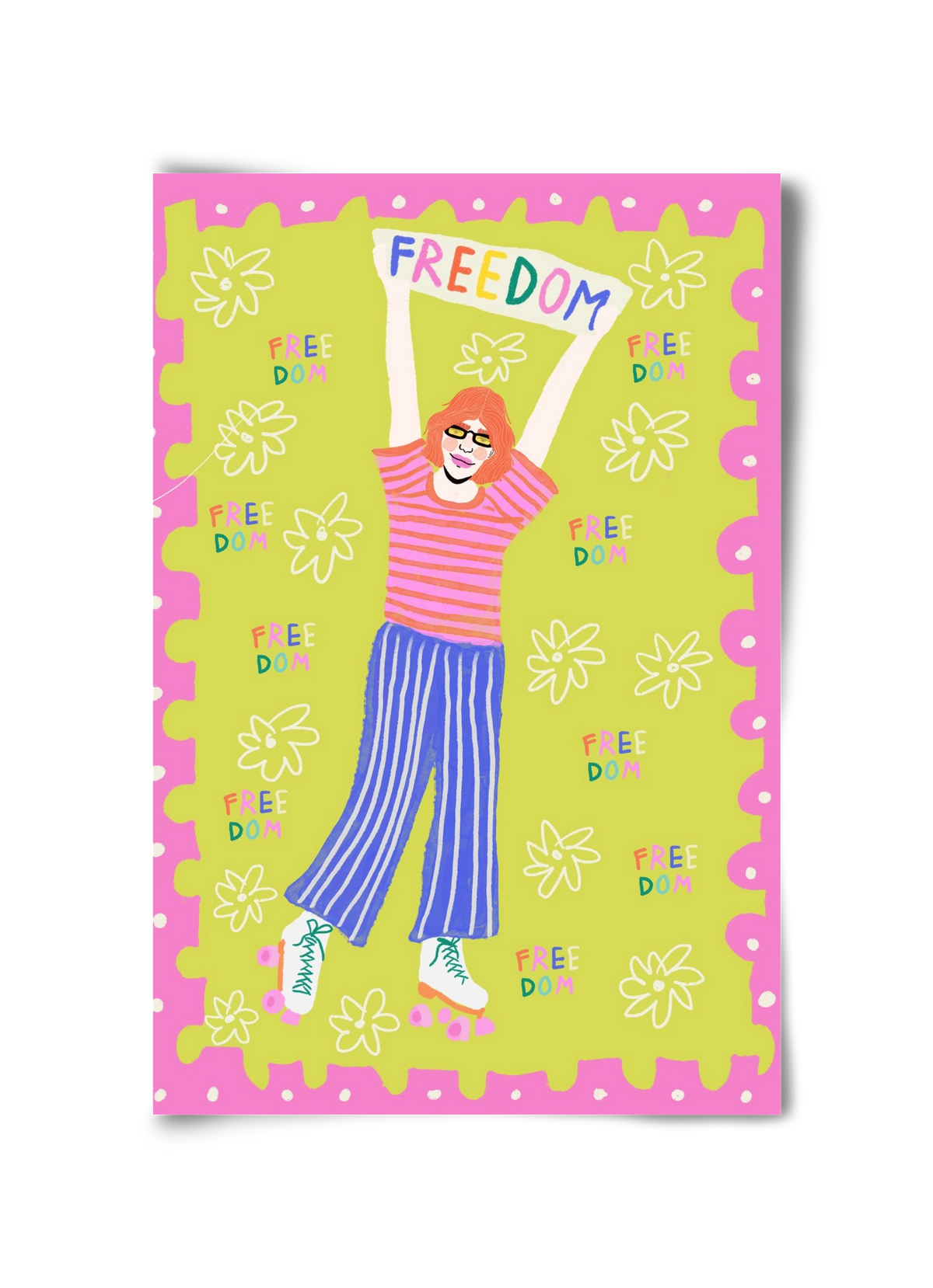 Freedom , 30x45 cm, Keret nélkül