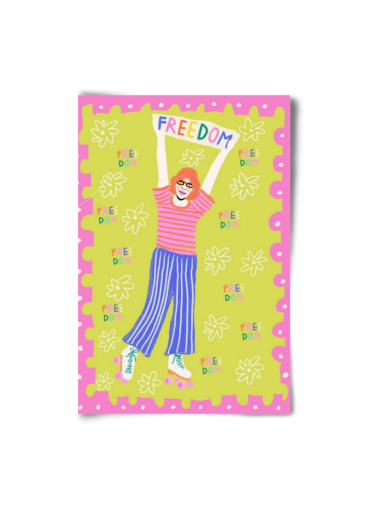 Freedom , 20x30 cm, Keret nélkül