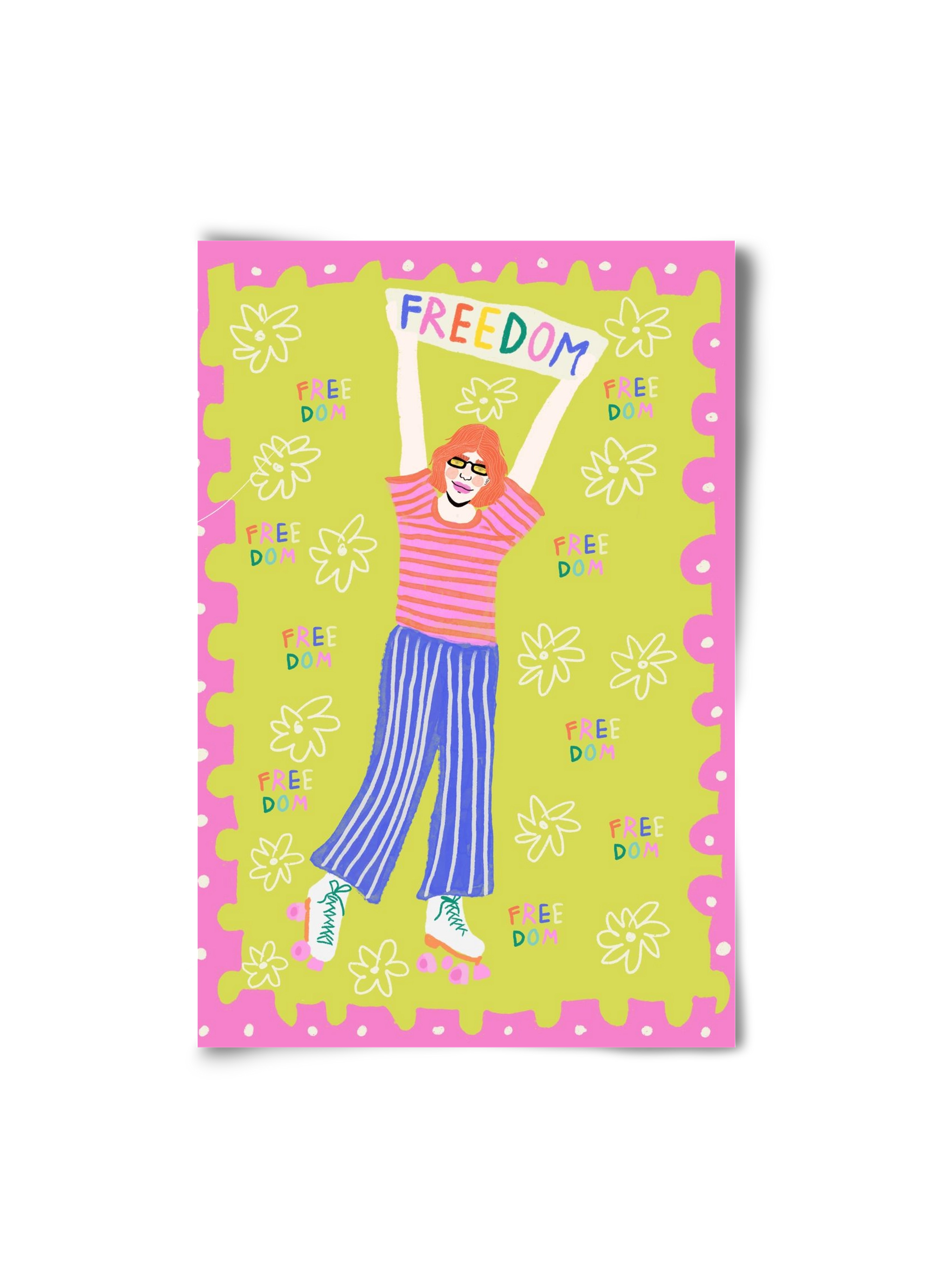 Freedom , 20x30 cm, Keret nélkül