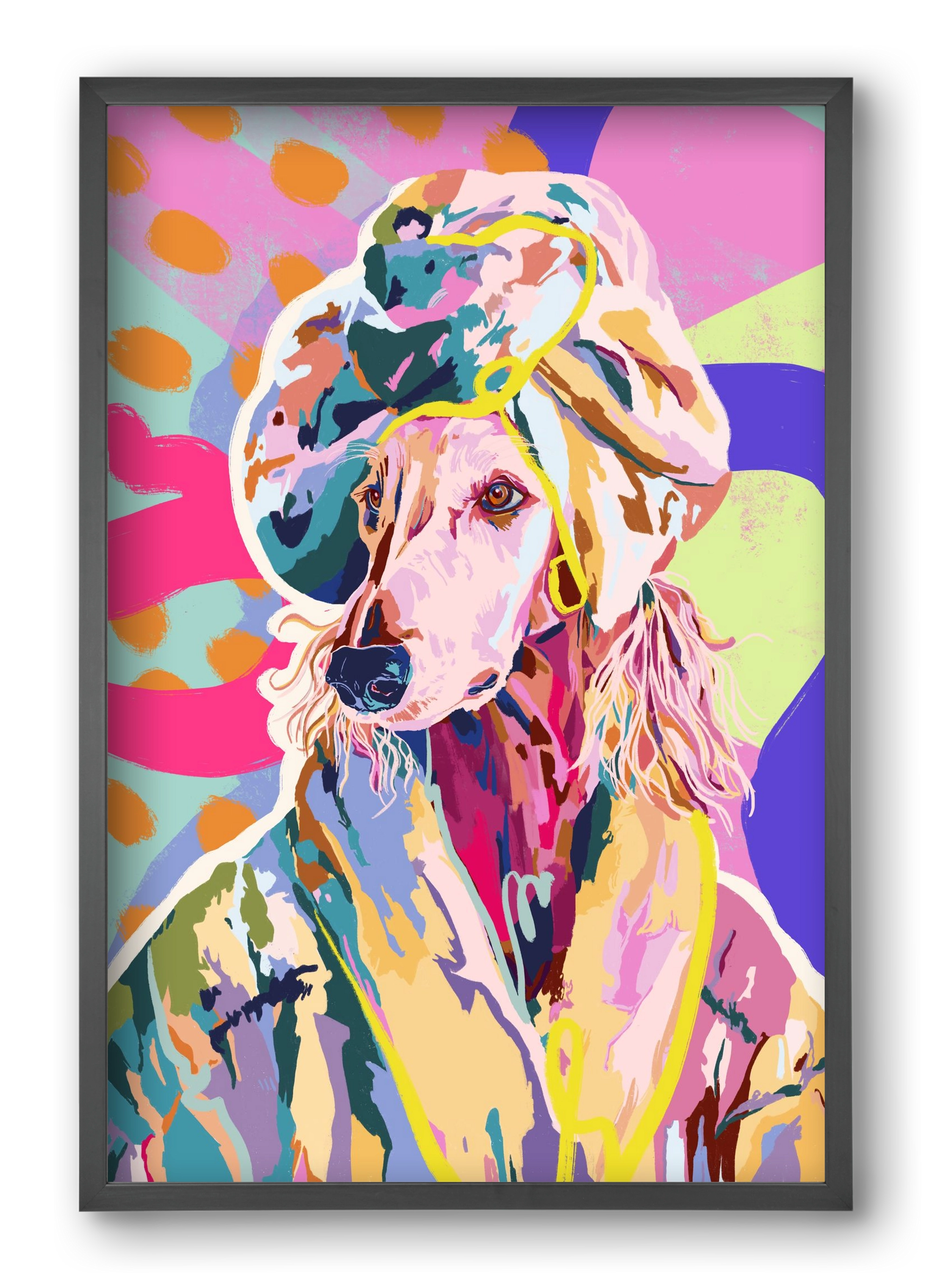 Affie, 40x60 cm (40x60 cm), Fekete keret