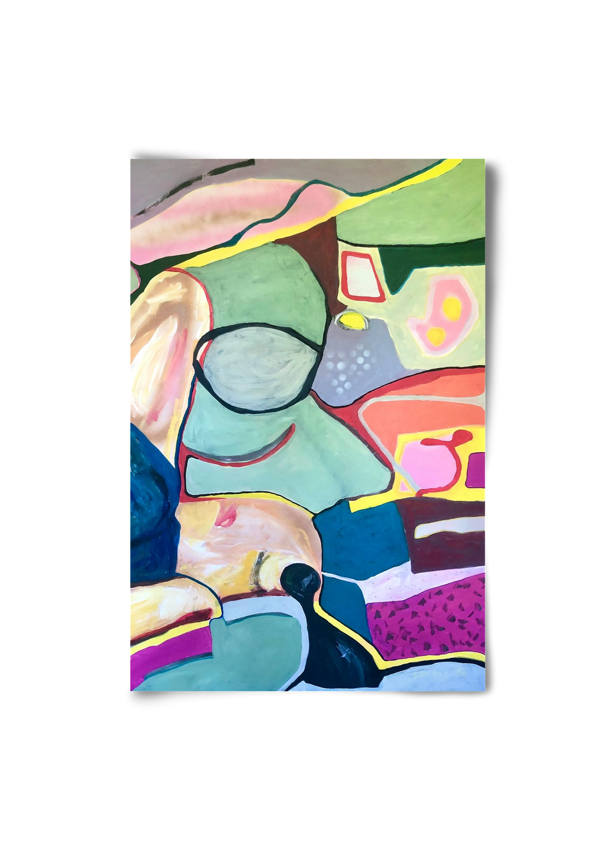 Melting my car seat, 20x30 cm, Keret nélkül